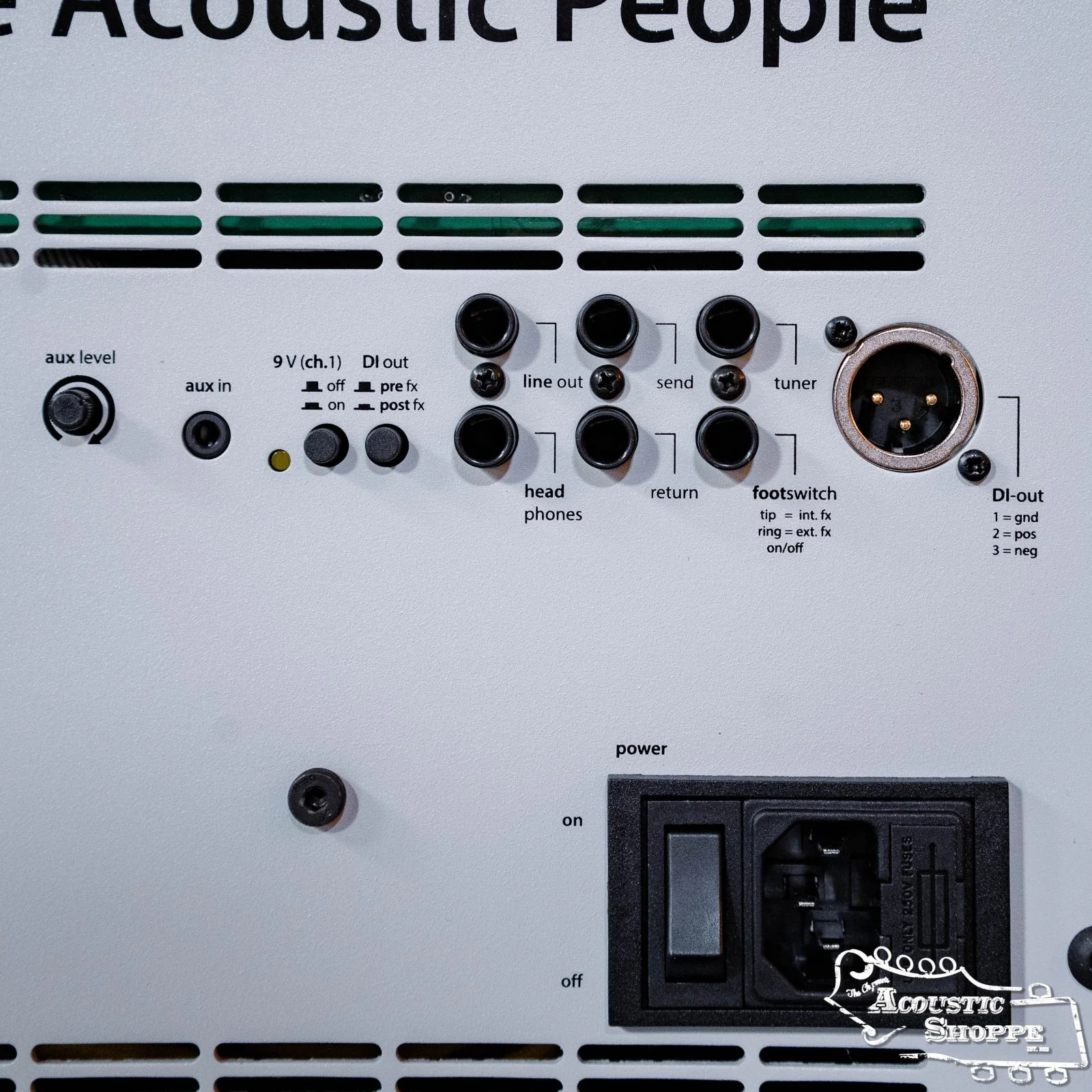 AER The Acoustic People Compact 60/4 Acoustic Line Amp - Image 6