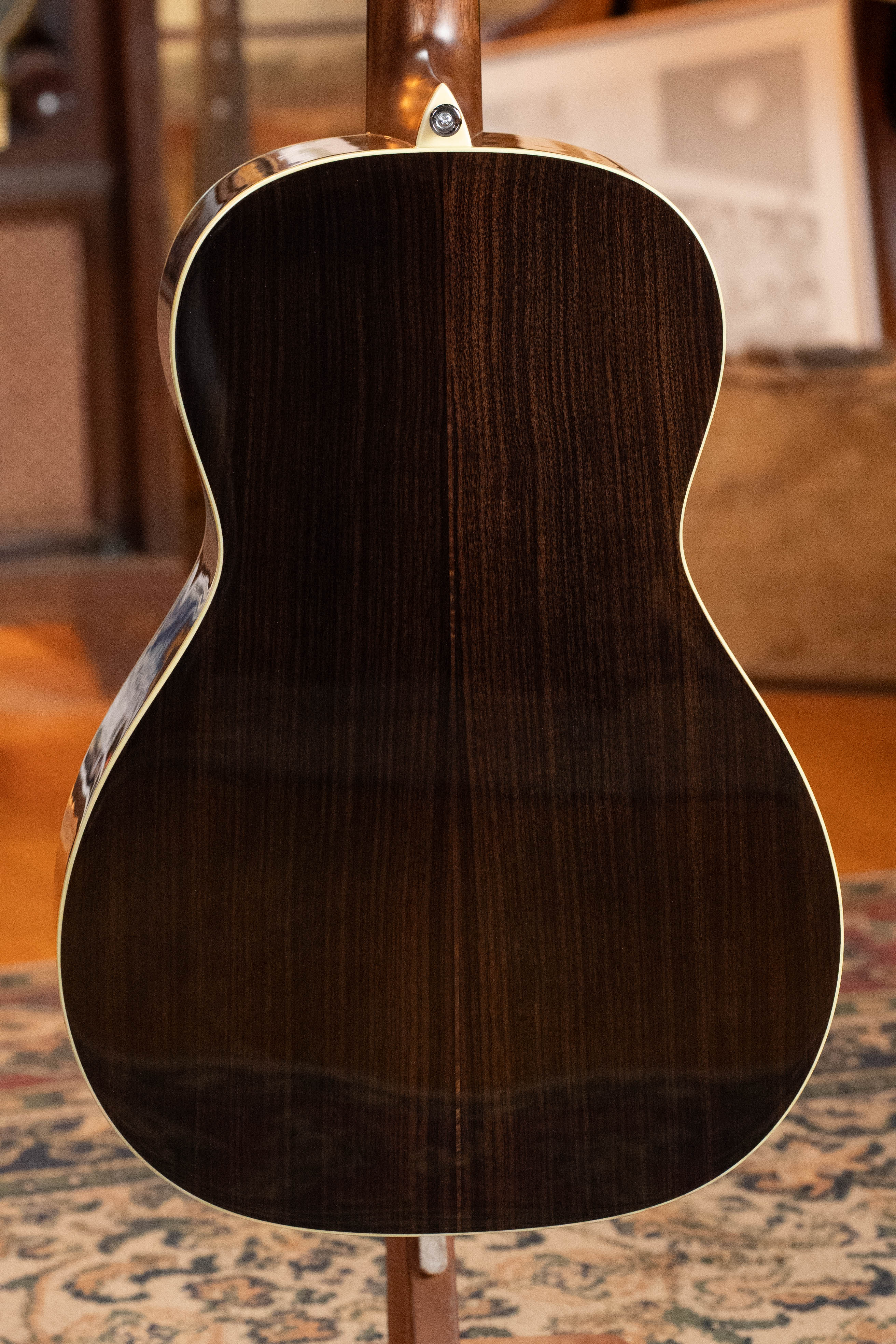 Alvarez Laureate LP70e Herringbone Sunset Sitka/East Indian Rosewood Parlor Guitar w/LR Baggs HiFi Pickup #1444 - Image 11