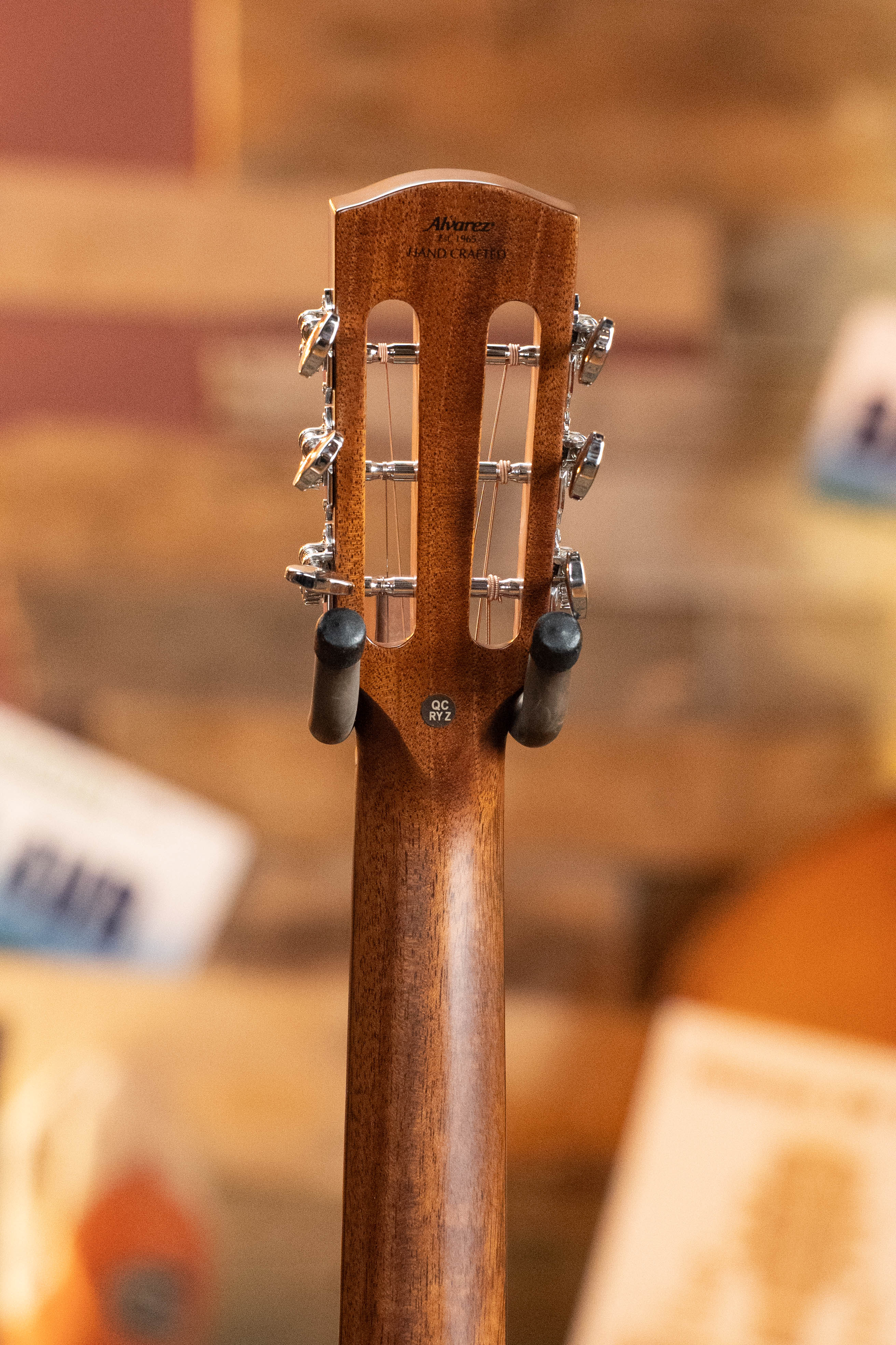 Alvarez Laureate LP70e Herringbone Sunset Sitka/East Indian Rosewood Parlor Guitar w/LR Baggs HiFi Pickup #1444 - Image 12