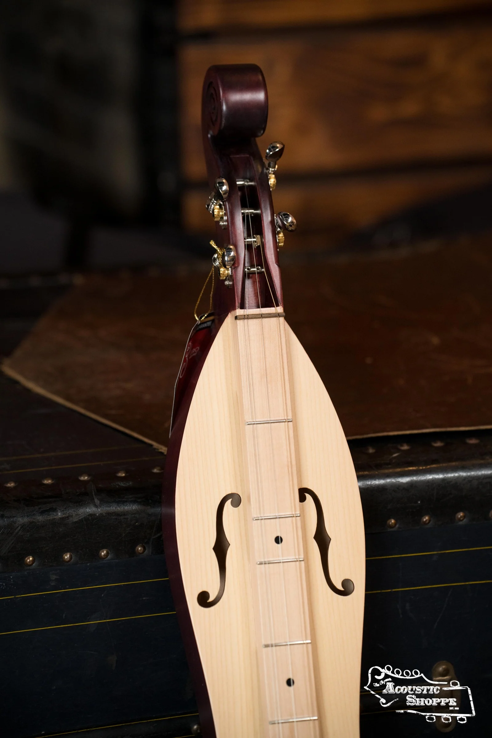Apple Creek ACD150K Spruce Hourglass Dulcimer w/Case #0002 - Image 3