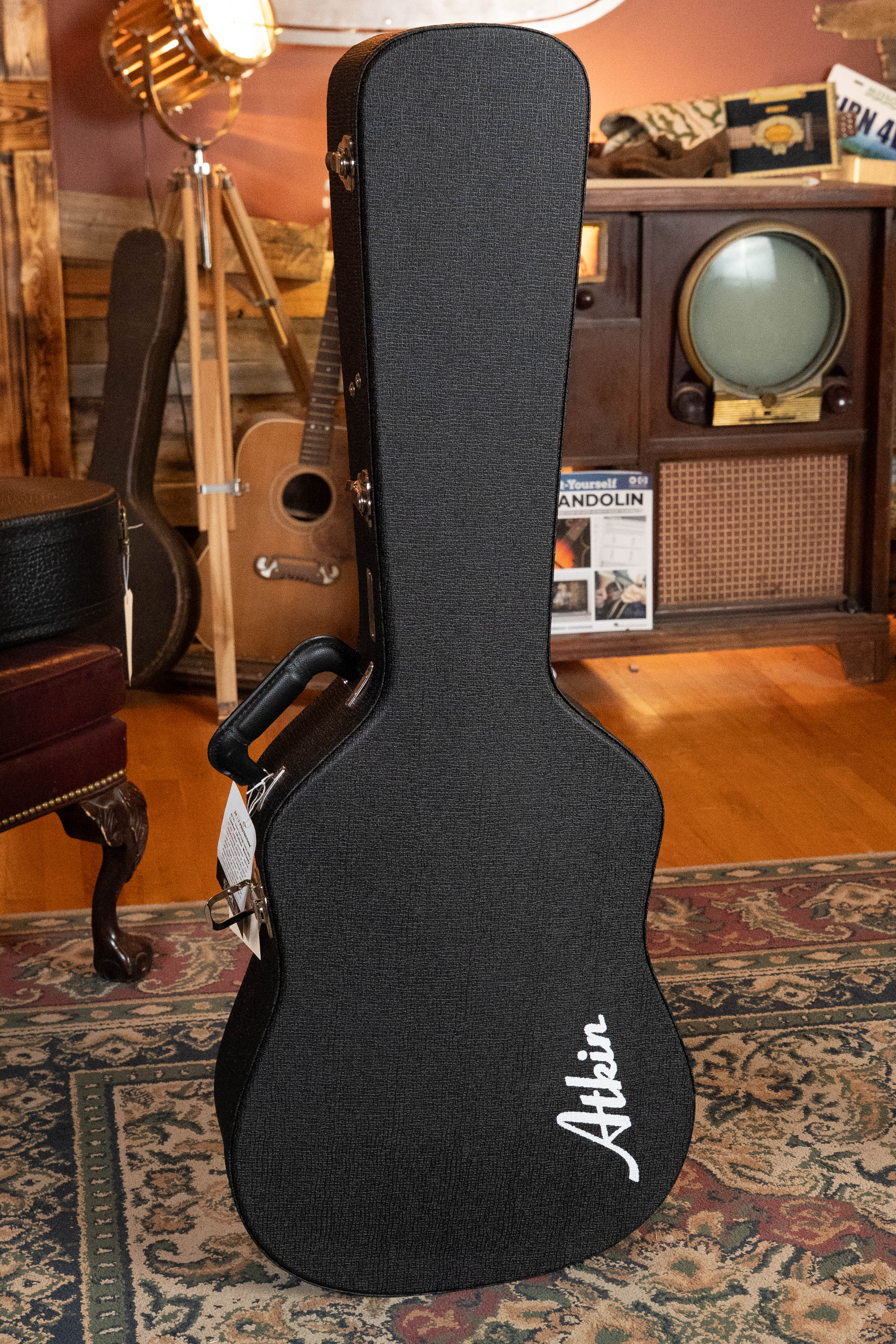 Atkin D37 Pre-War Baked Adirondack/Indian Rosewood Dreadnought Acoustic Guitar #4013 - Image 15