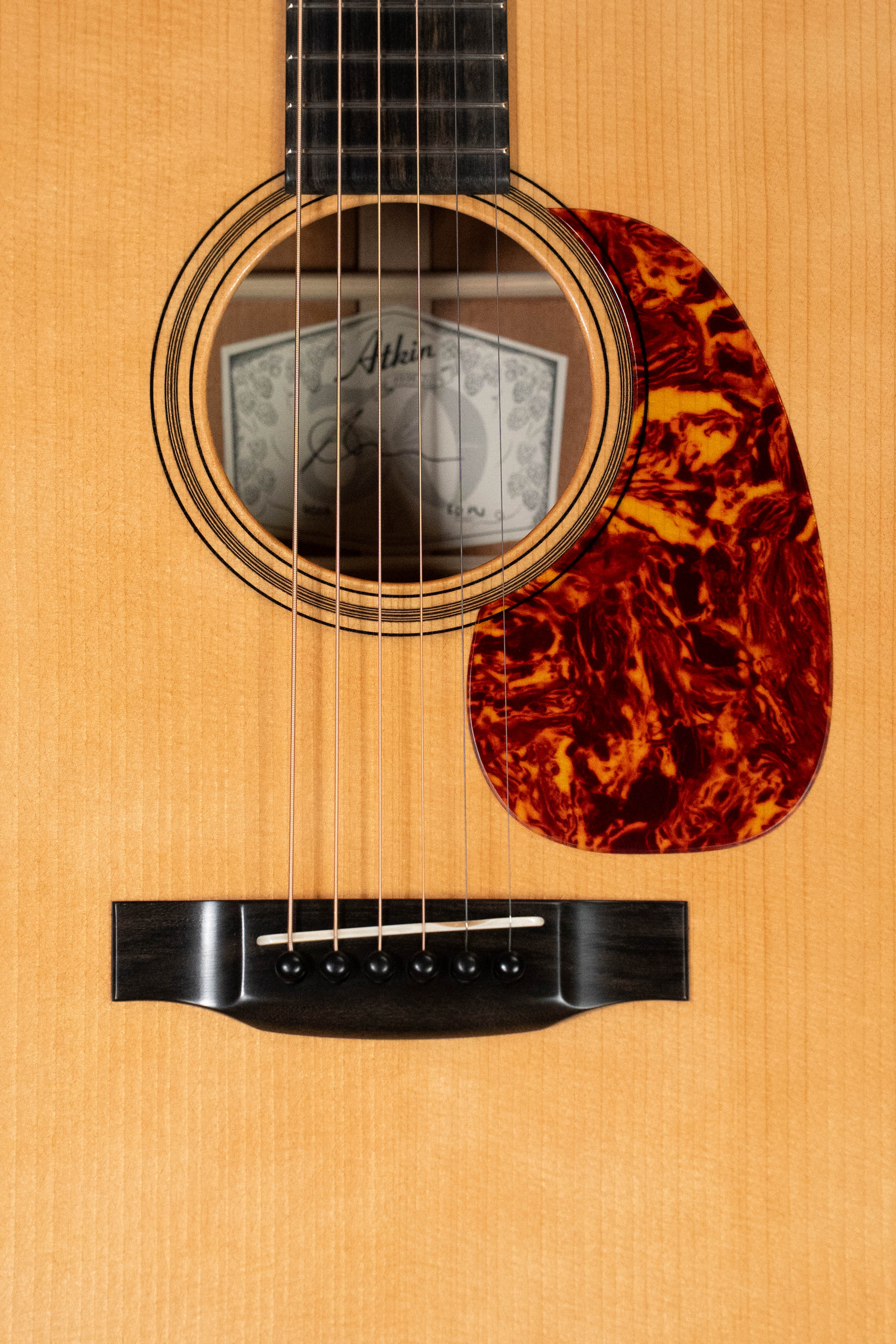 Atkin Essential D Pre-War Baked Adirondack/Honduran Mahogany Aged Dreadnought Acoustic Guitar #4006 - Image 3