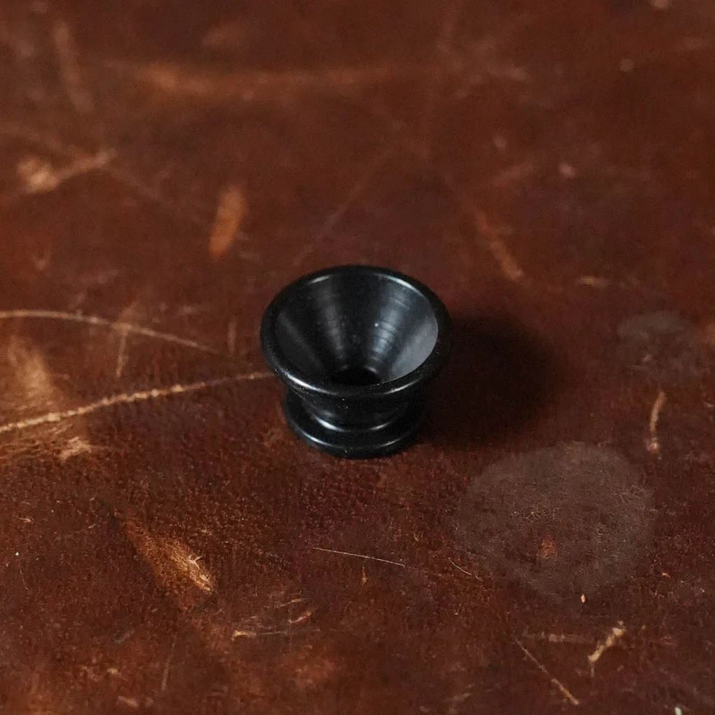 Black Guitar Strap Button and Professional Install