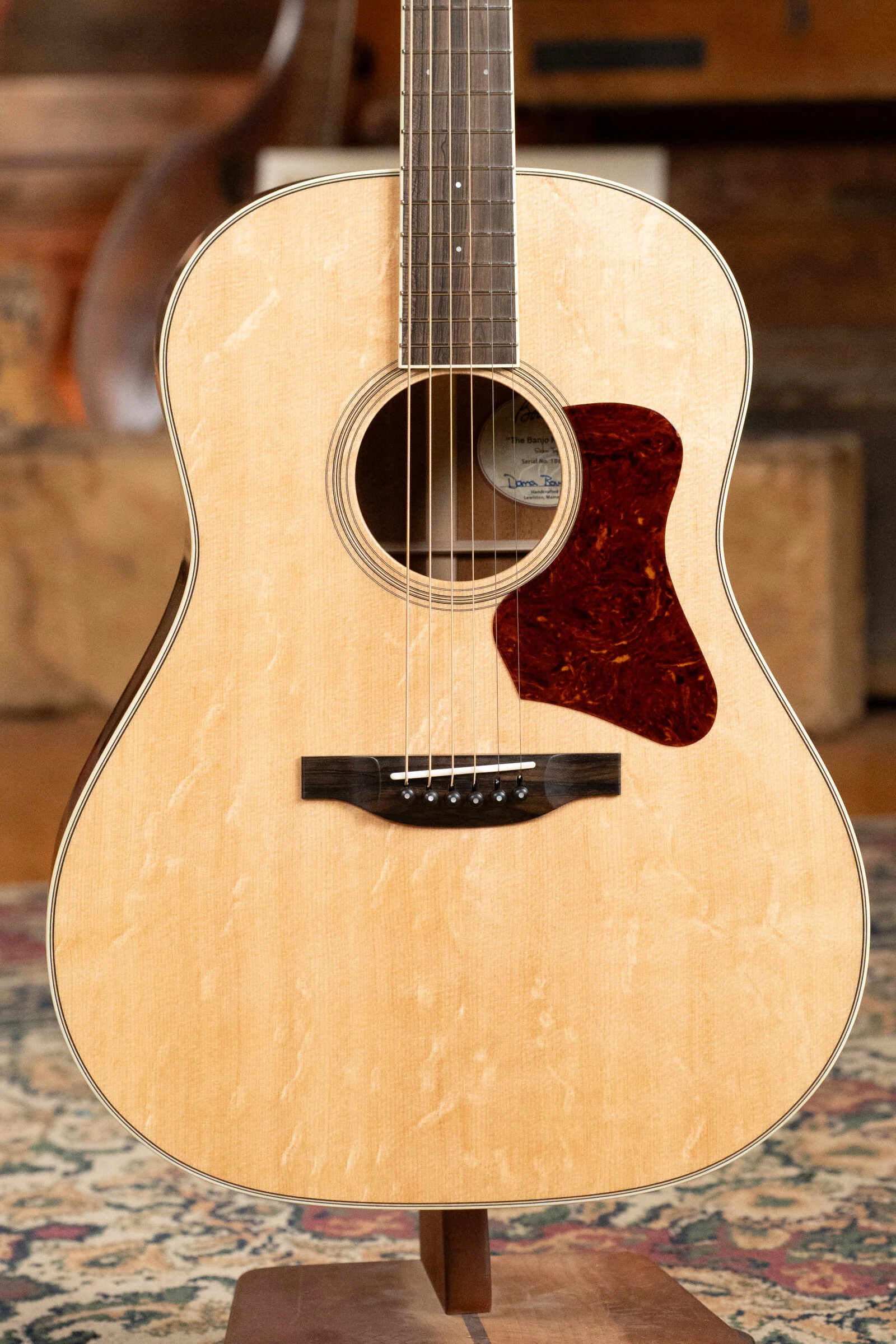Bourgeois Banjo Killer LSBK-SD Bearclaw Figured Sitka/Beeswing Mahogany Slope Shoulder Dreadnought Acoustic Guitar #0891 - Image 6