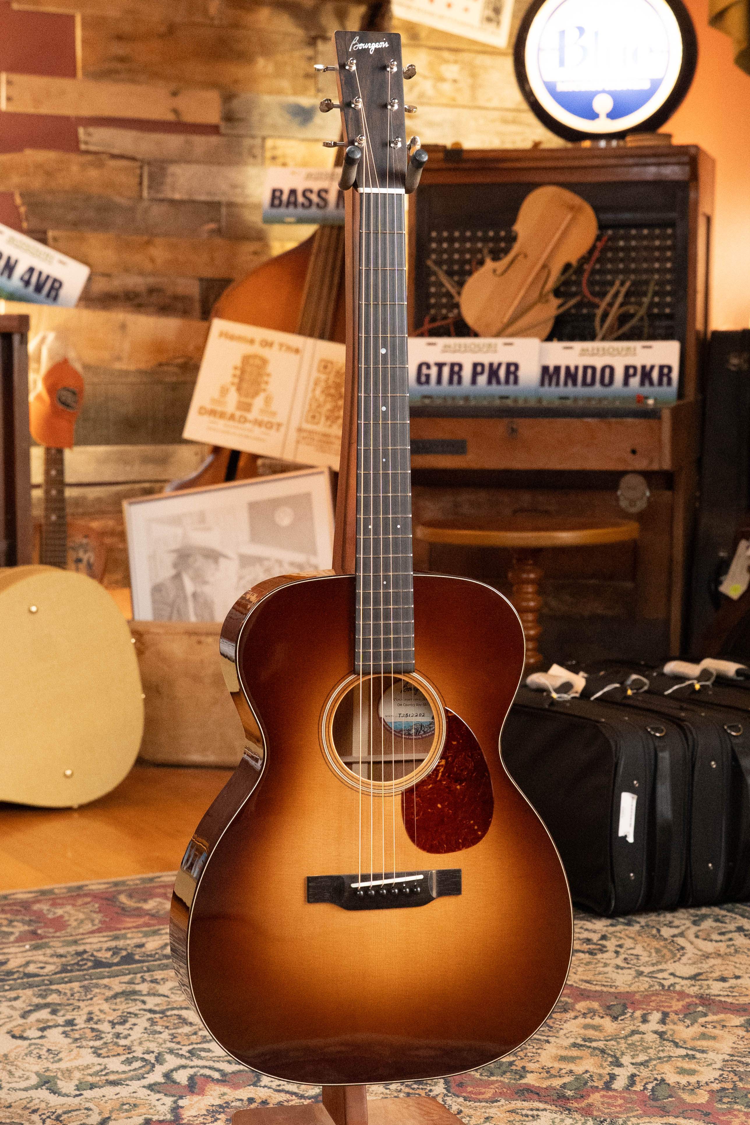 Bourgeois Country Boy Touchstone Series Sitka/Mahogany Orchestra Model Acoustic Guitar #2202 - Image 6
