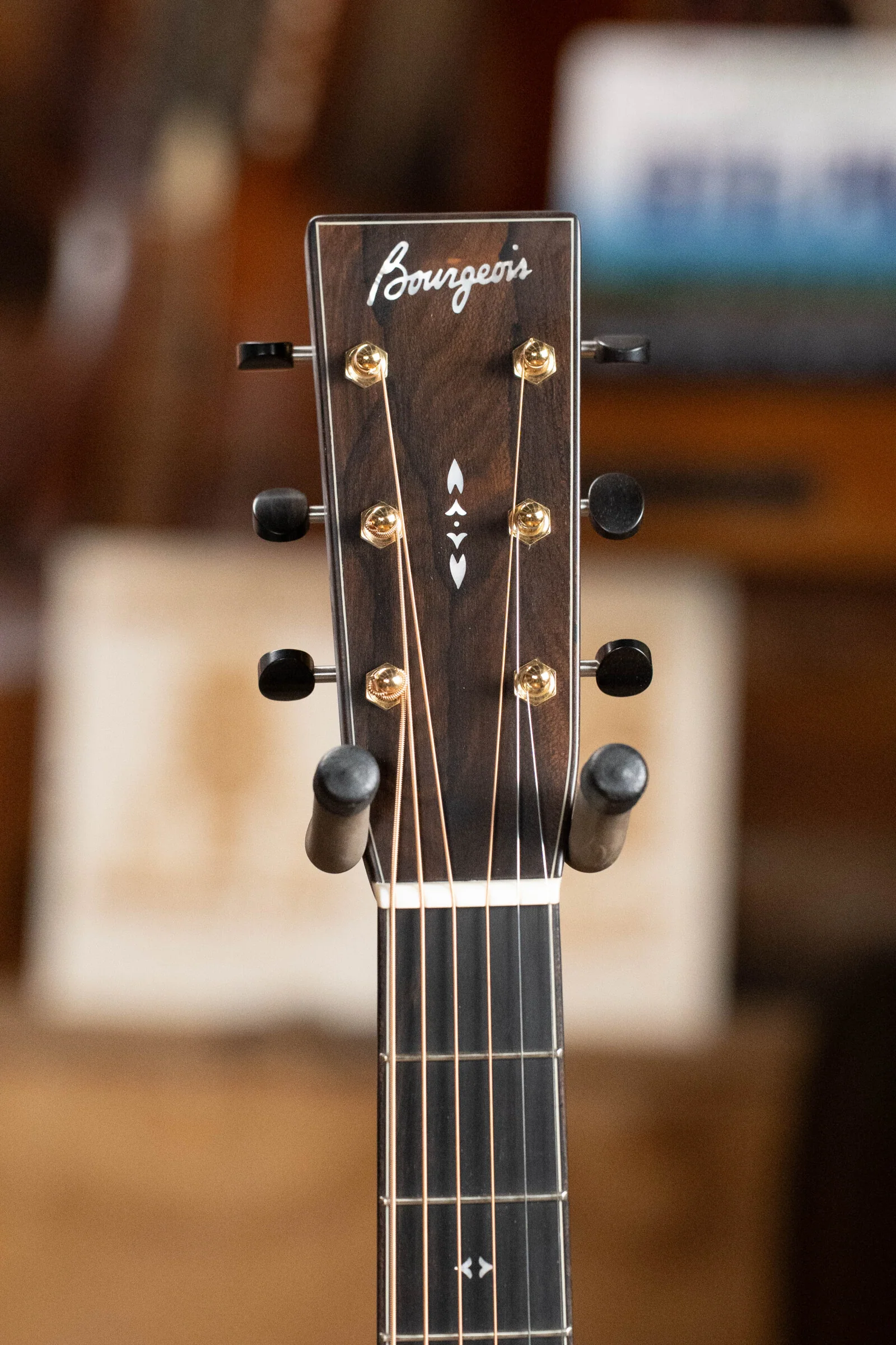 Bourgeois D Touchstone Signature Torrefied Alaskan Sitka/Madagascar Rosewood Dreadnought Acoustic Guitar #8235 - Image 10