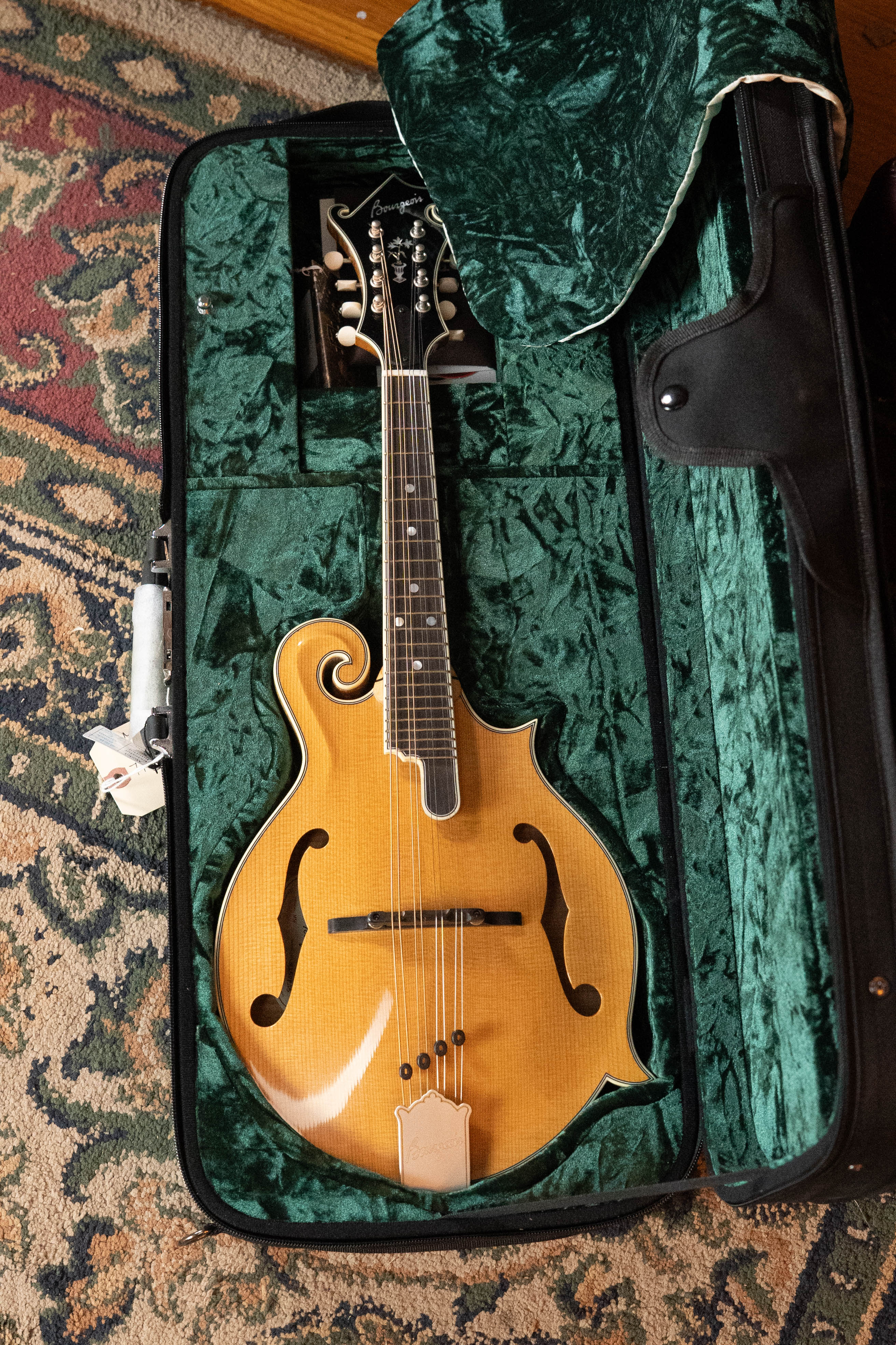 Bourgeois M5-F Aged-Tone Adirondack/Maple F-Style Mandolin #4105 - Image 13