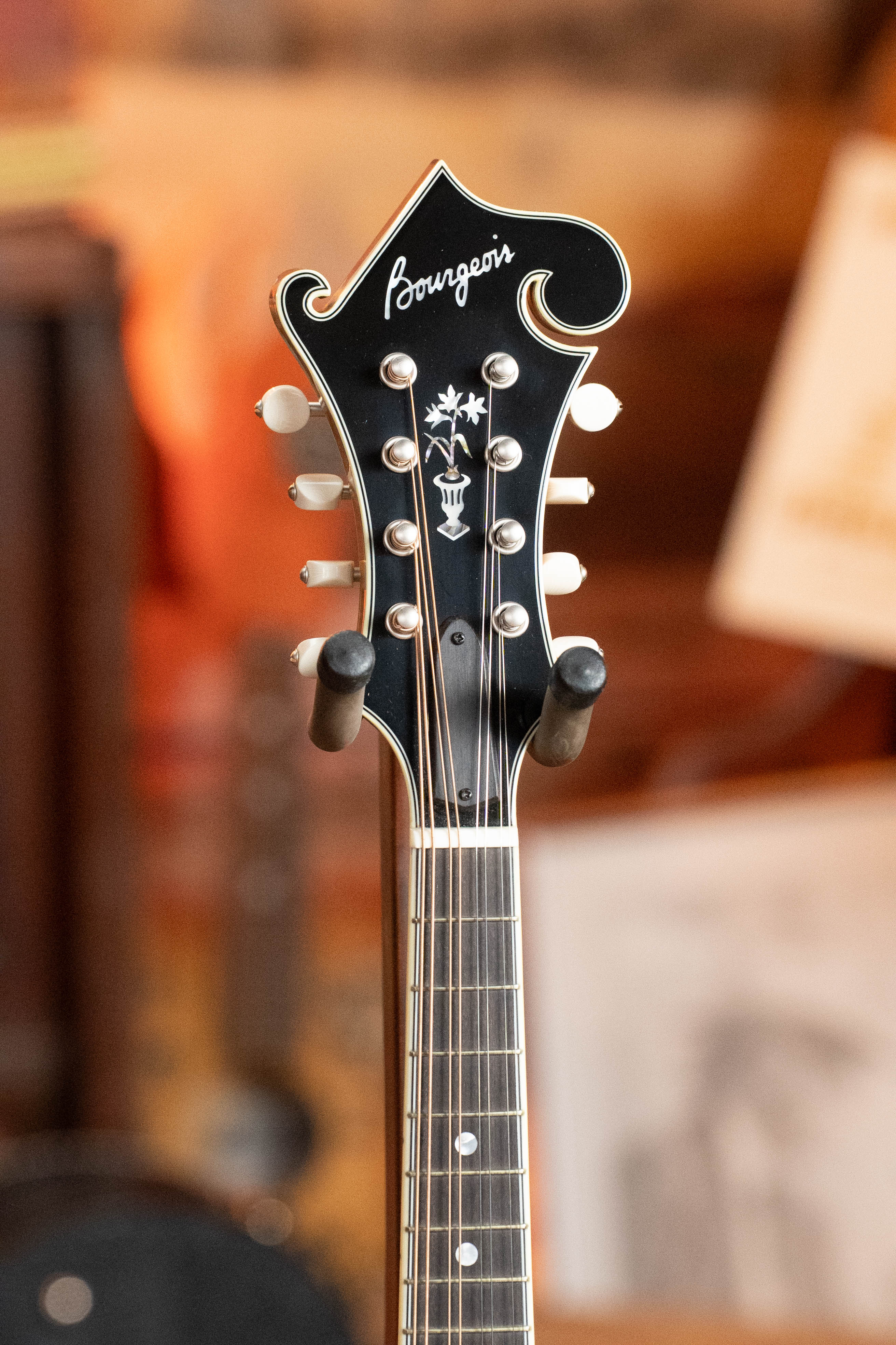 Bourgeois M5-F Aged-Tone Adirondack/Maple F-Style Mandolin #4105 - Image 8