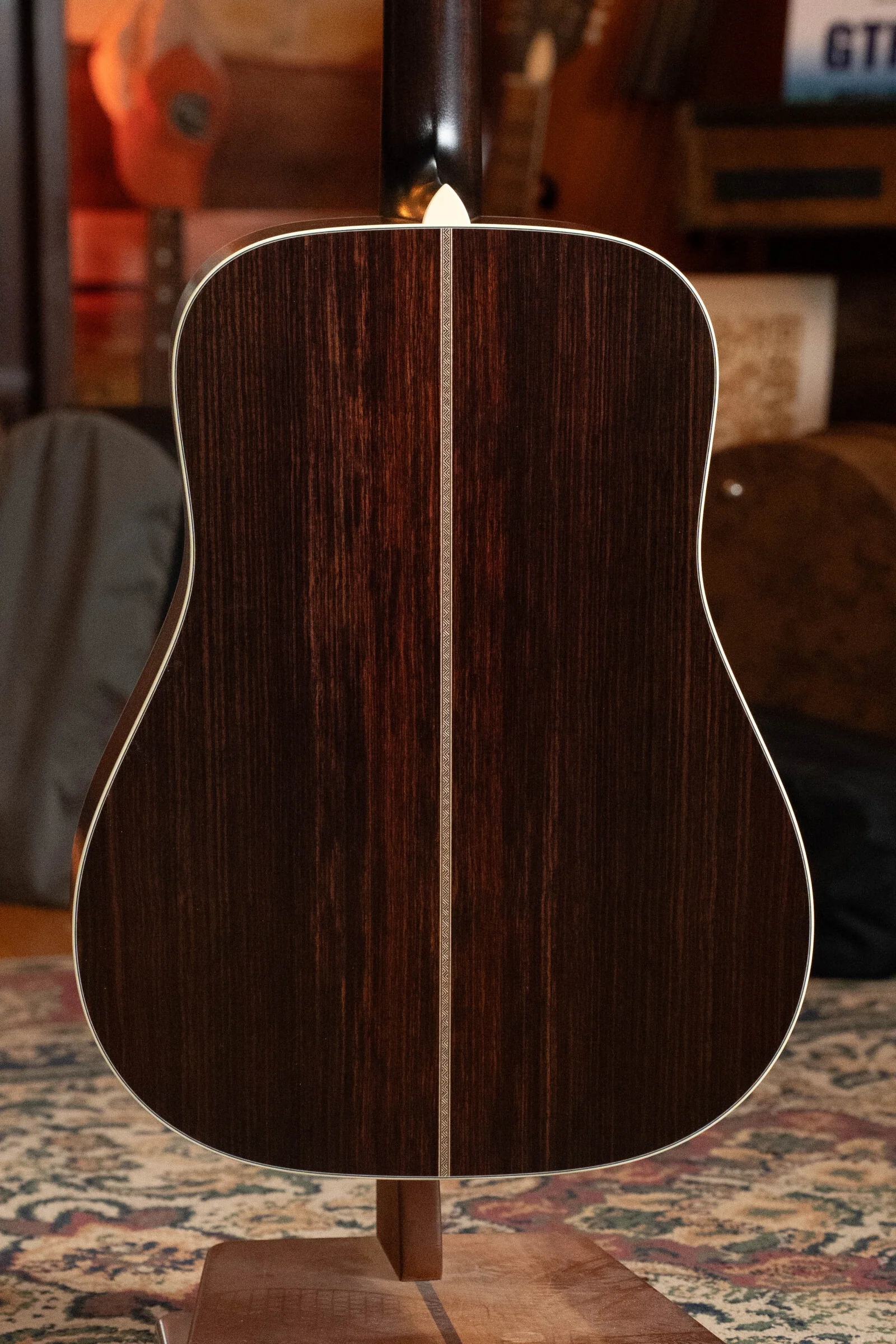 Bourgeois Professional Series Sitka/Rosewood Vintage Satin Dreadnought Acoustic Guitar #1124 - Image 10