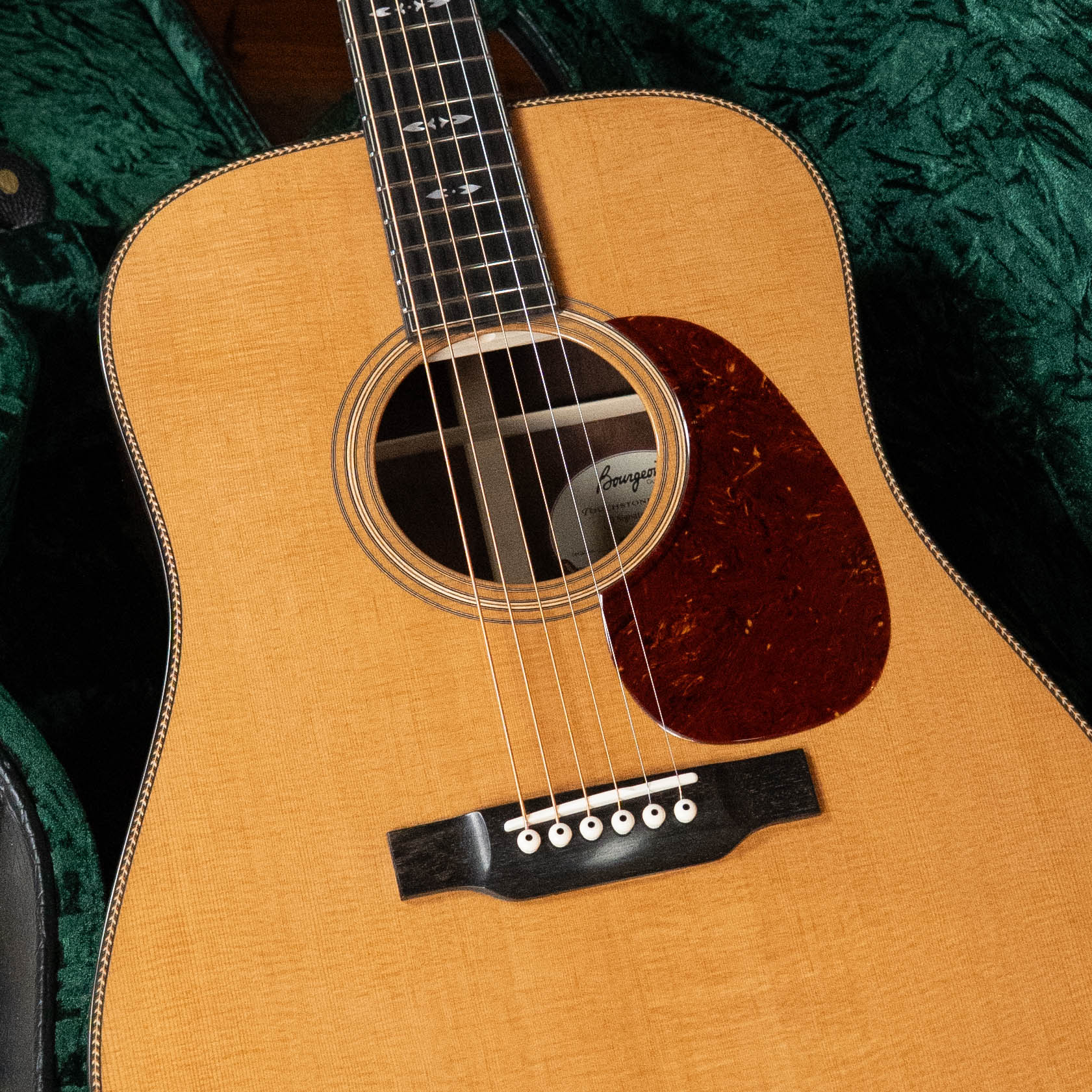 Bourgeois Signature Touchstone Series Torrefied Sitka/Madagascar Dreadnought Acoustic Guitar #5242