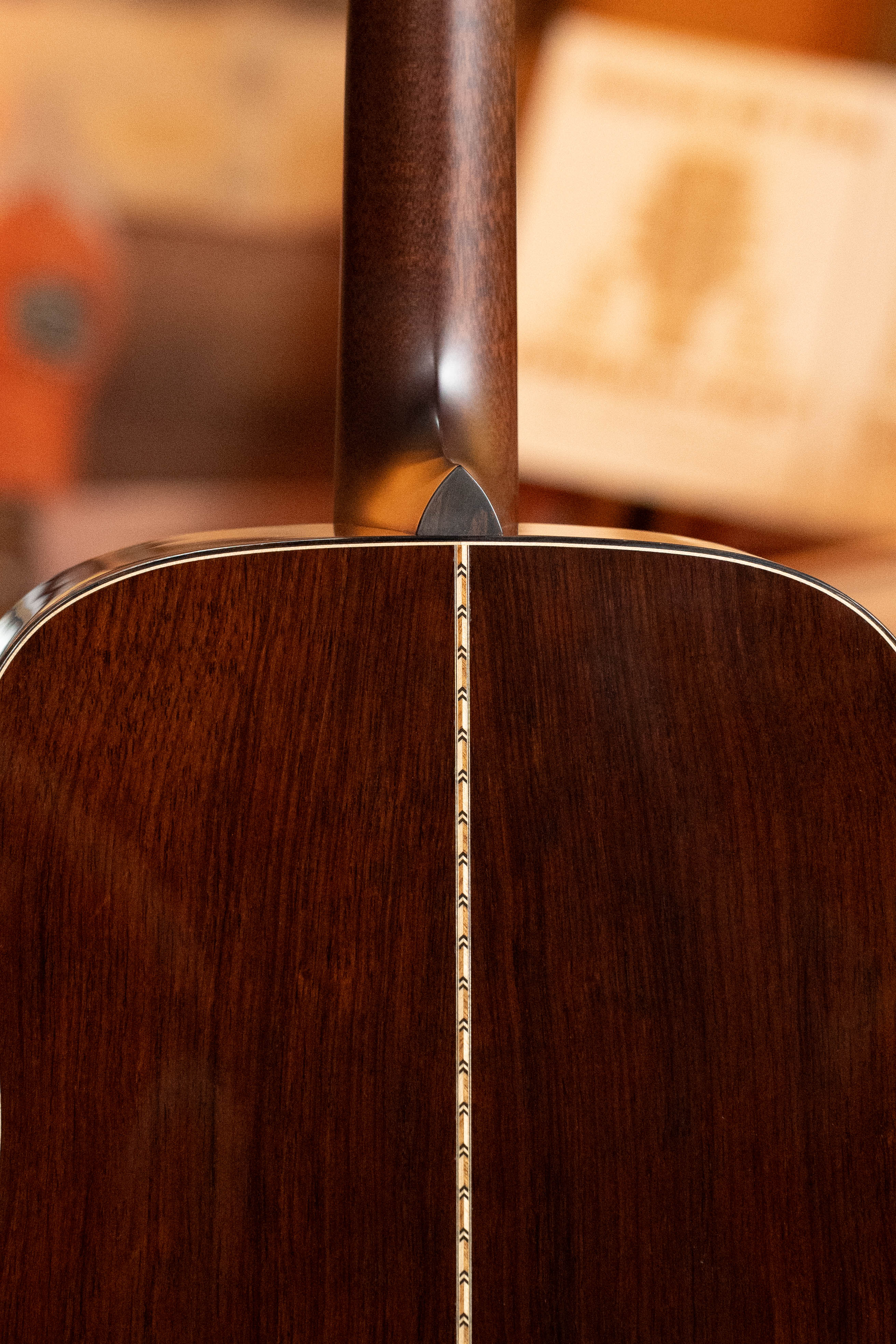 Bourgeois Signature Touchstone Series Torrefied Sitka/Madagascar Dreadnought Acoustic Guitar #5241 - Image 12