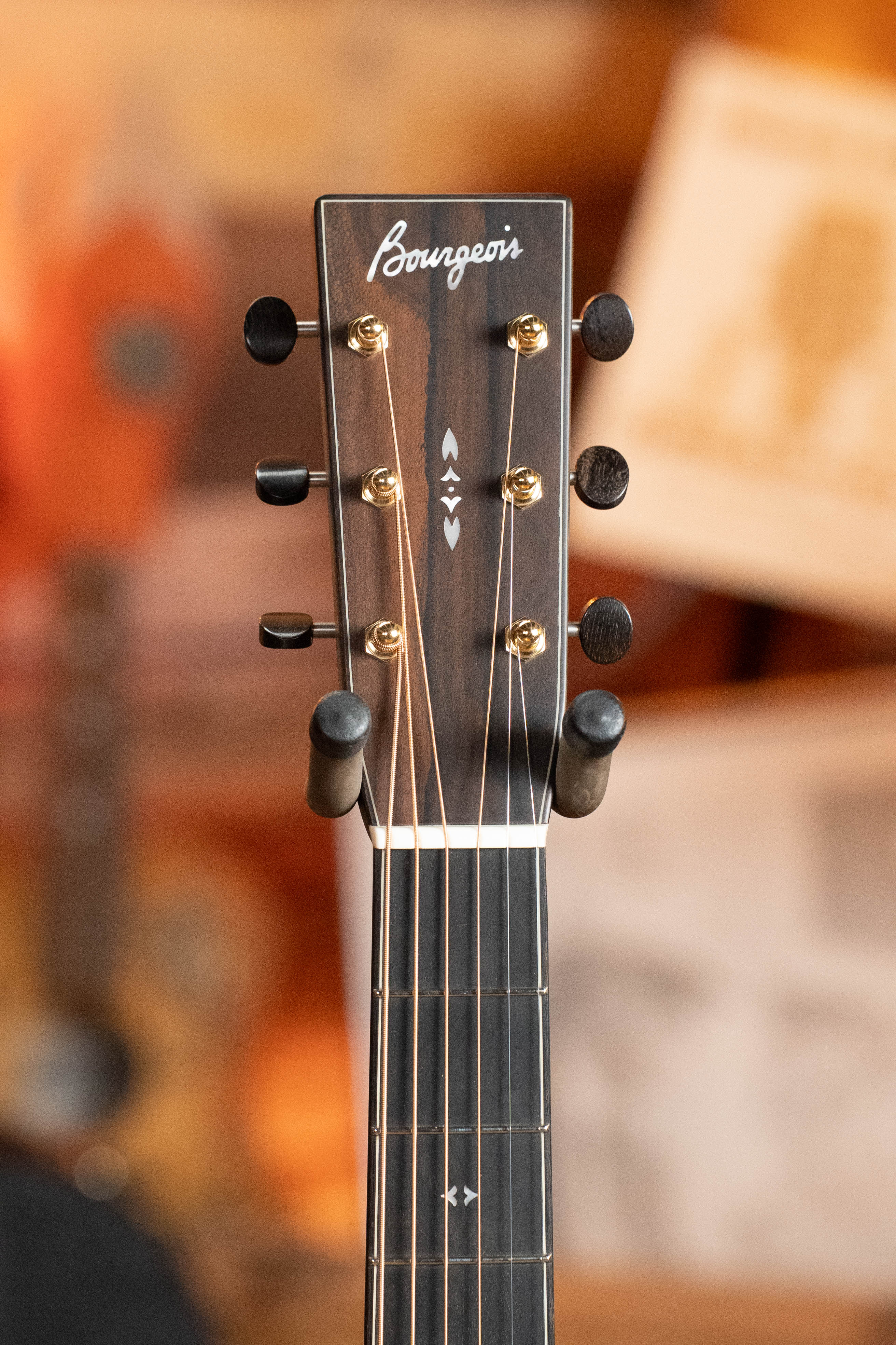 Bourgeois Signature Touchstone Series Torrefied Sitka/Madagascar Dreadnought Acoustic Guitar #5241 - Image 9