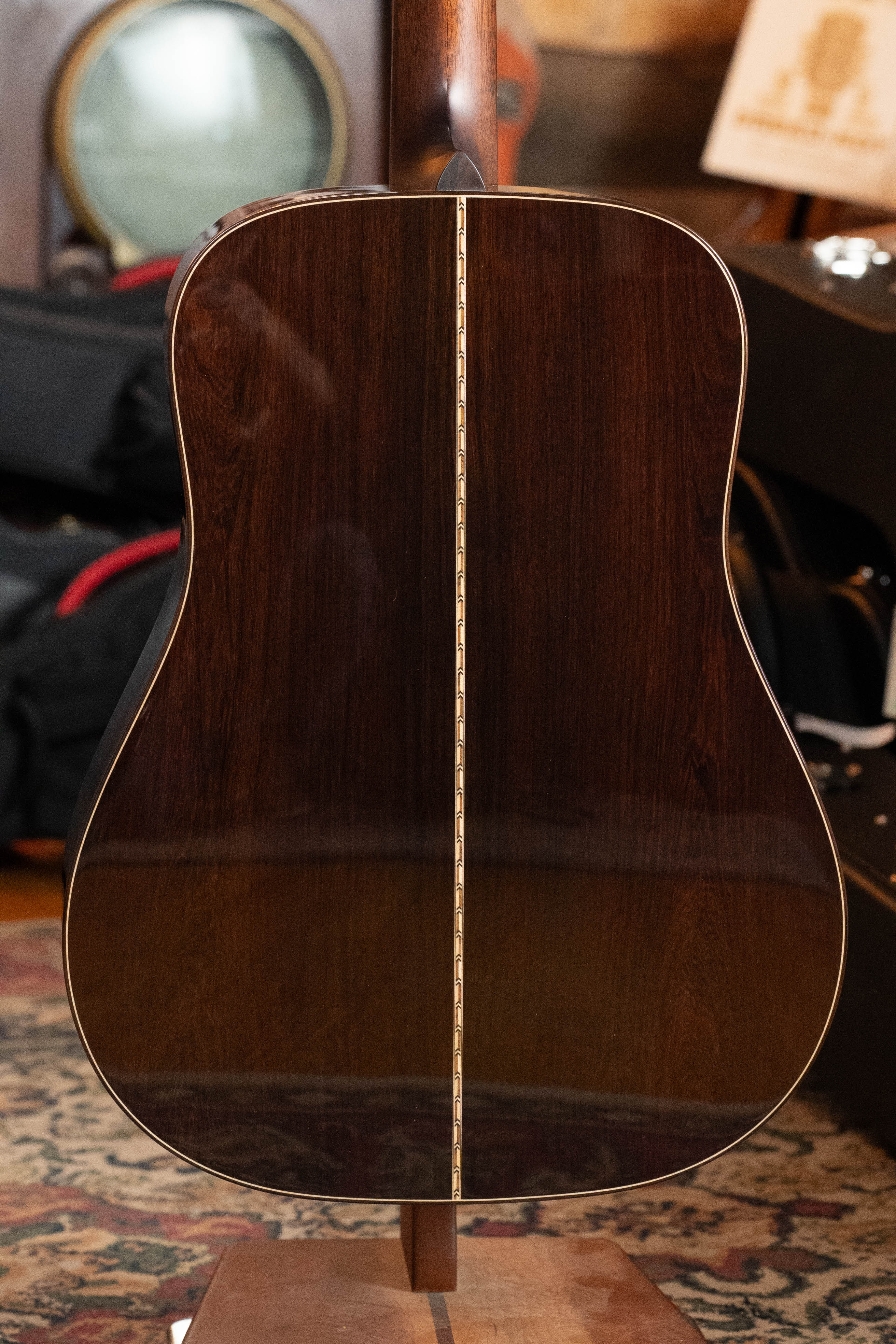 Bourgeois Signature Touchstone Series Torrefied Sitka/Madagascar Dreadnought Acoustic Guitar #6225 - Image 10