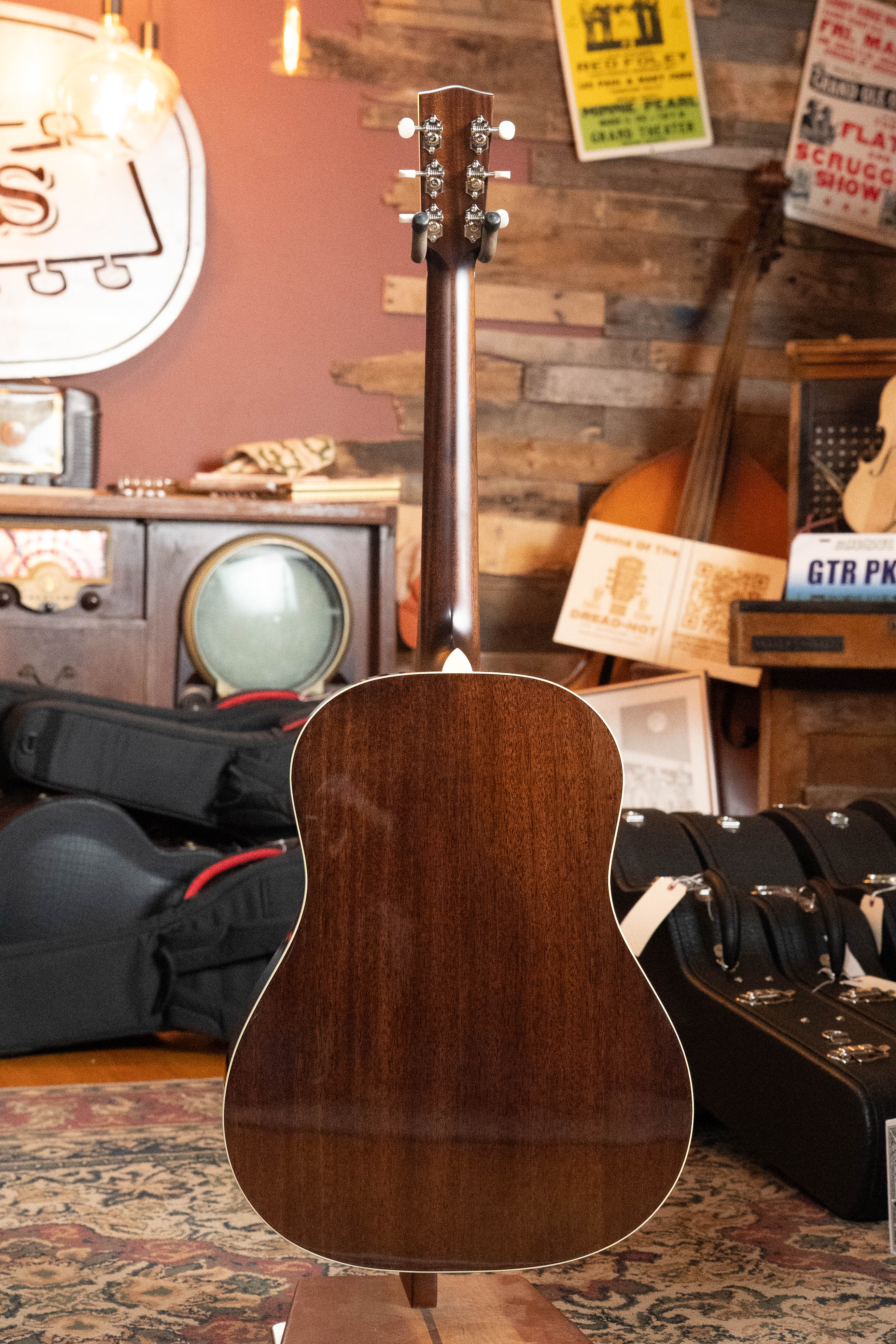 Bourgeois The Standard SDS/TS Touchstone Series Torrefied Sitka/Mahogany Slope Shoulder Sunburst Dreadnought Acoustic Guitar #1226 - Image 9