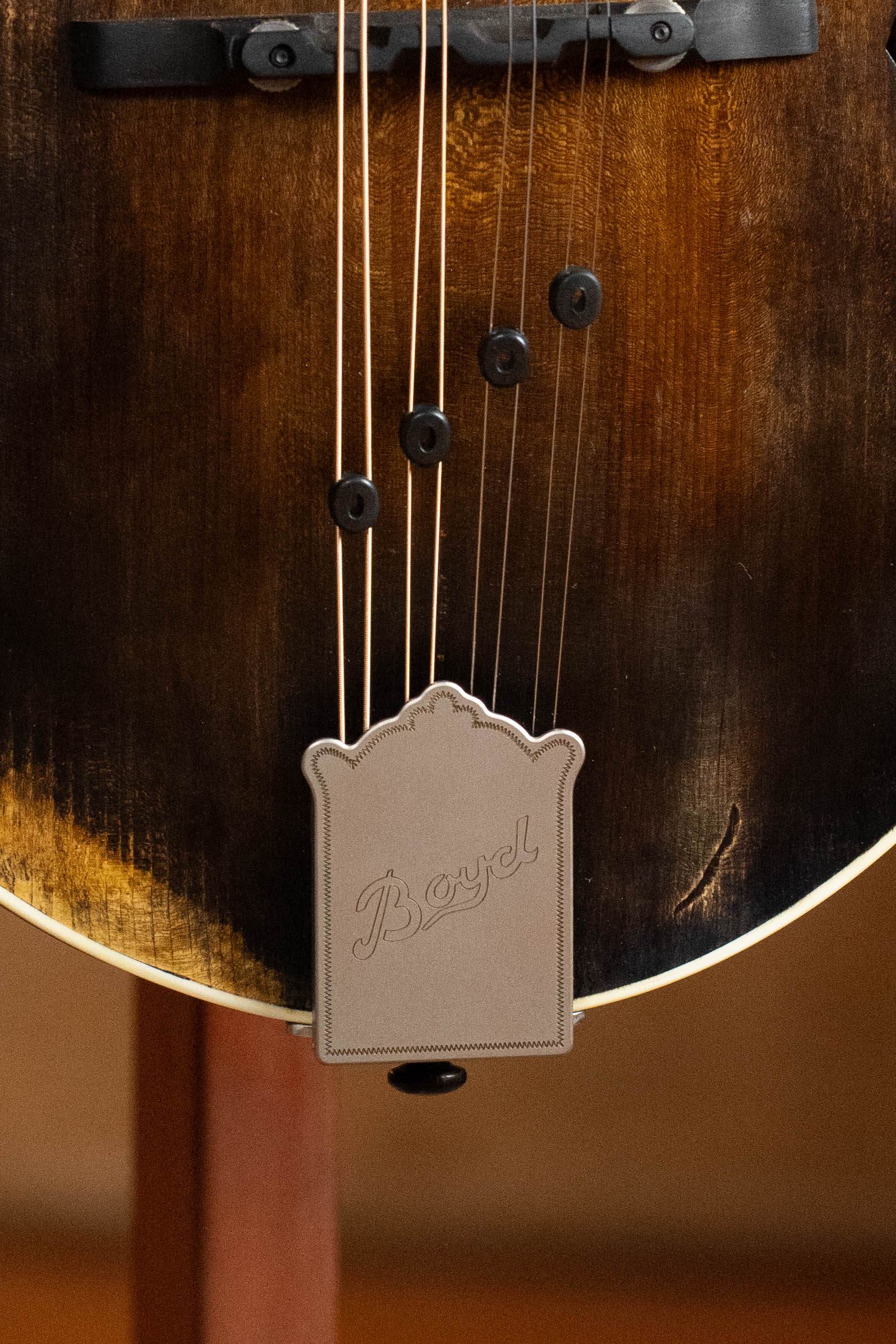 Boyd Adirondack/Maple Distressed Finish F-Style Mandolin #0015 - Image 8