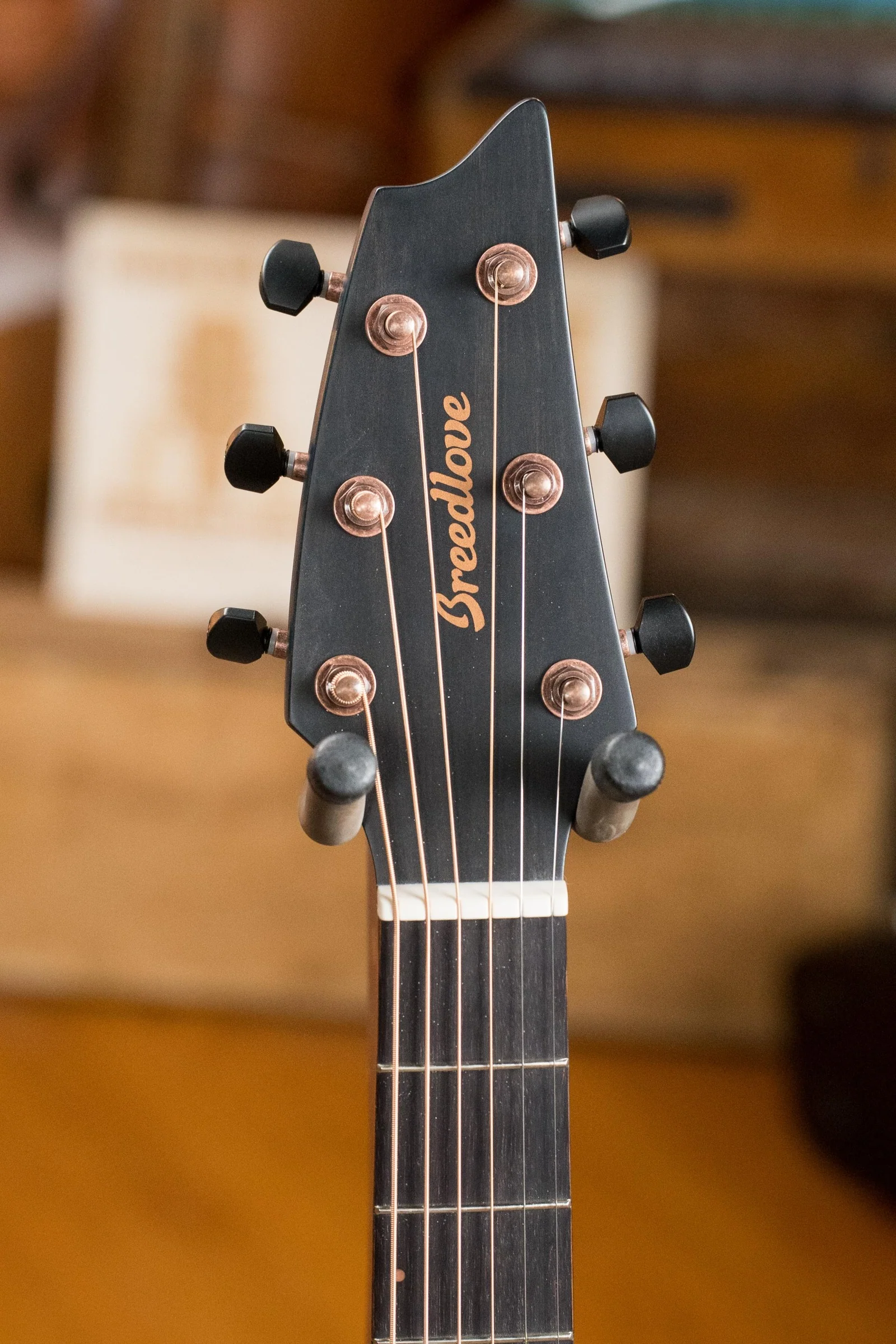 Breedlove Rainforest S All Mahogany Cutaway Concert Papillon Guitar w/Electronics #4541 - Image 7