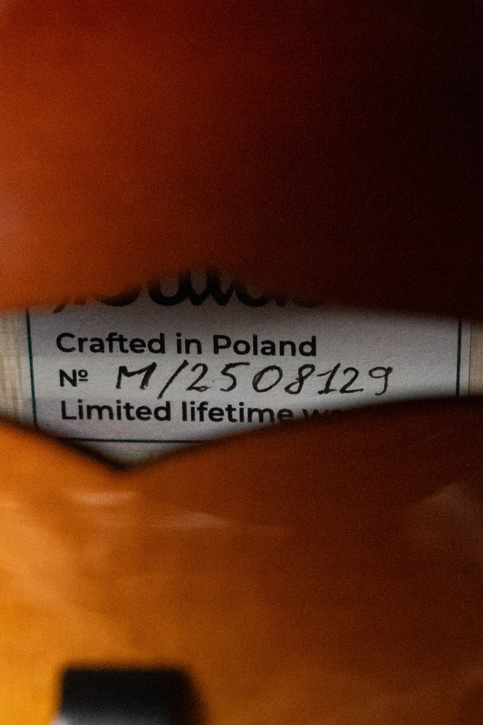 Bulas Carpathian Spruce/Curly Maple Cremona Sunburst A-Style Mandolin #8129 - Image 4