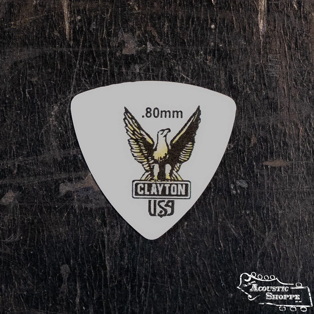 CLA-RT80/12 CLAYTON PICK ACTL/POLY RNDTRIANGLE