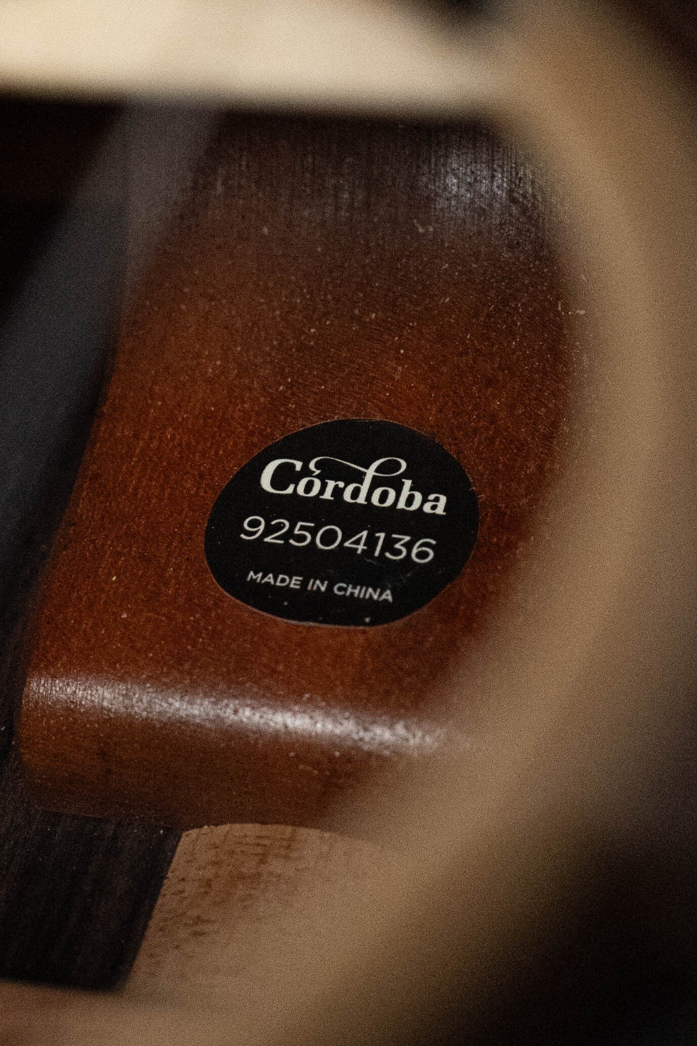 Cordoba C10 Crossover Spruce/Rosewood Nylon String Acoustic Guitar #4136 - Image 5