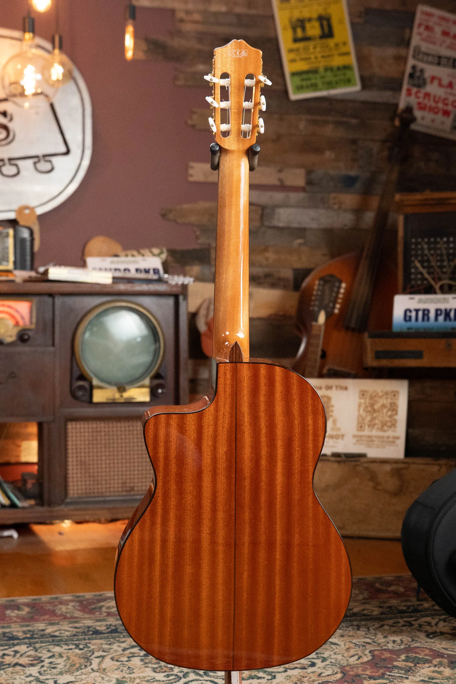Cordoba C5-CE Red Cedar/Mahogany Nylon String Guitar w/Fishman Pickup #4015 - Image 11
