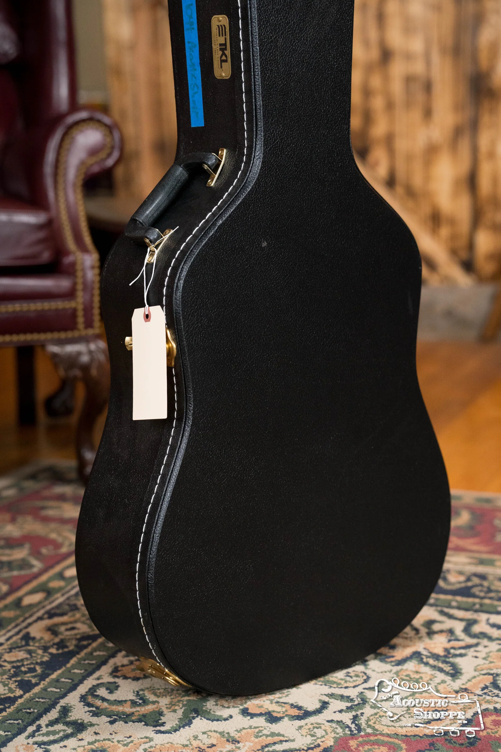 IRIS DF *Custom* Guild Sitka/Old Mahogany Burst Slope Shoulder Dreadnought Guitar #1044 - Image 14