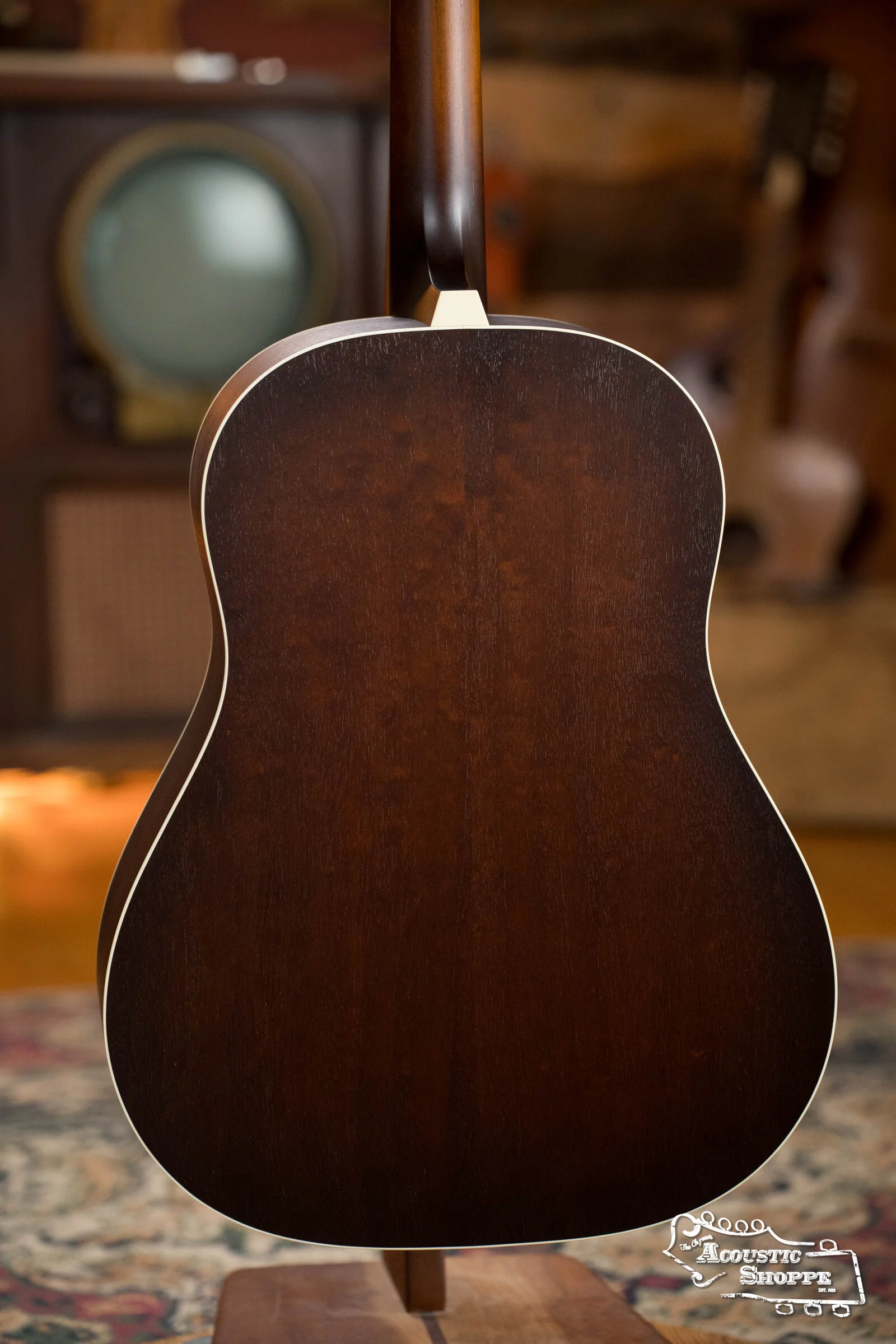 IRIS DF *Custom* Guild Sitka/Old Mahogany Burst Slope Shoulder Dreadnought Guitar #1044 - Image 29