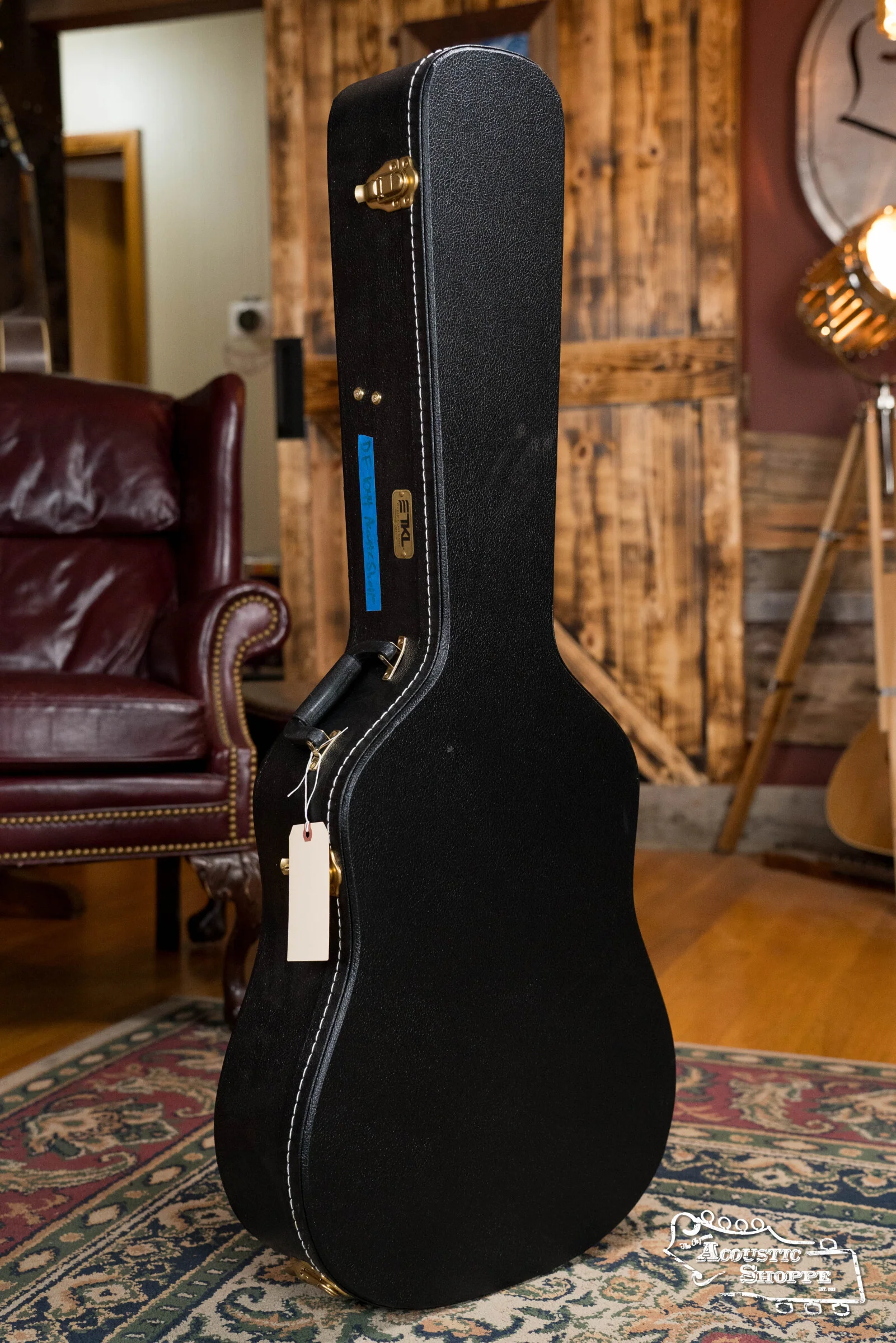 IRIS DF *Custom* Guild Sitka/Old Mahogany Burst Slope Shoulder Dreadnought Guitar #1044 - Image 51