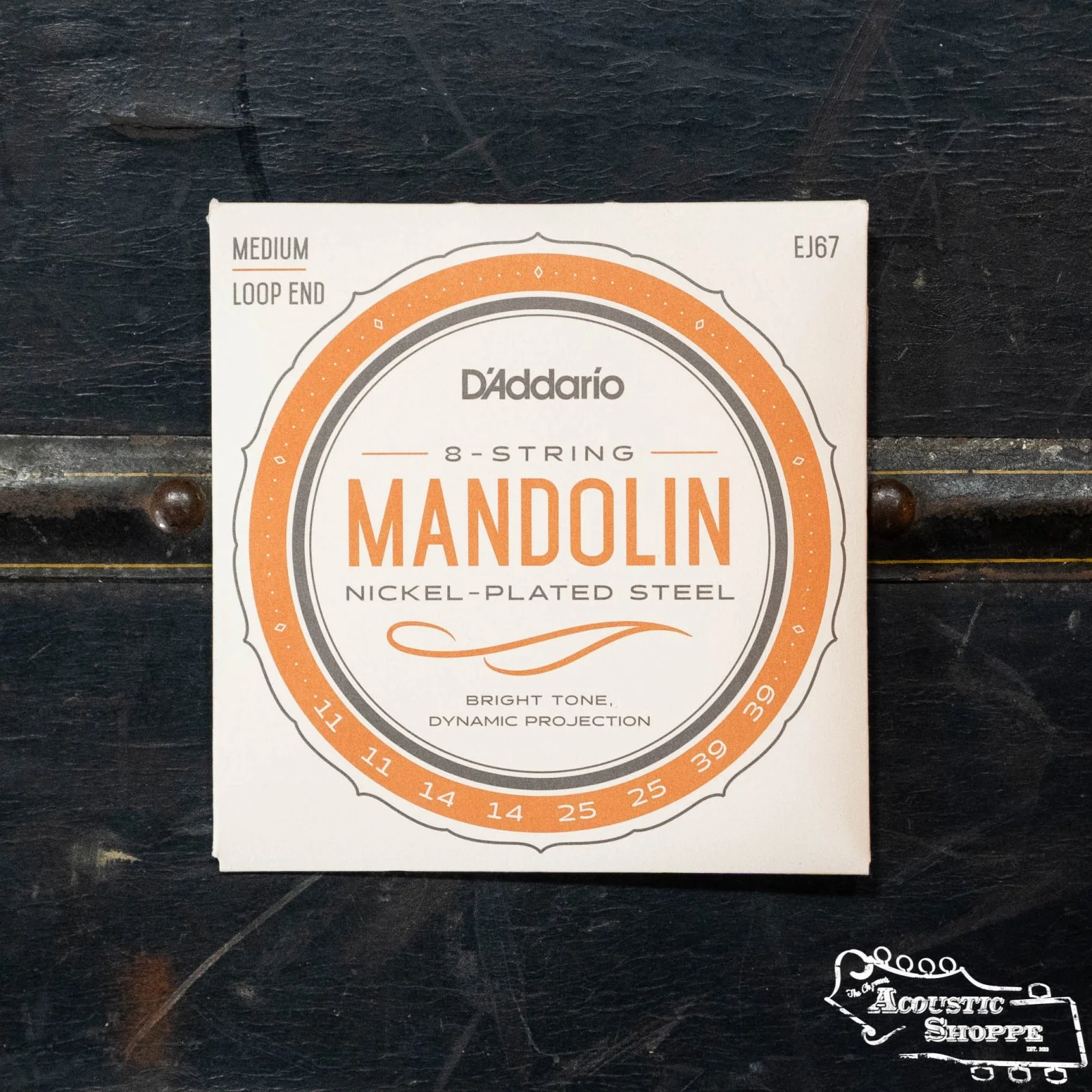 D'Addario EJ67 Set Mandolin Nickel Medium 11-39