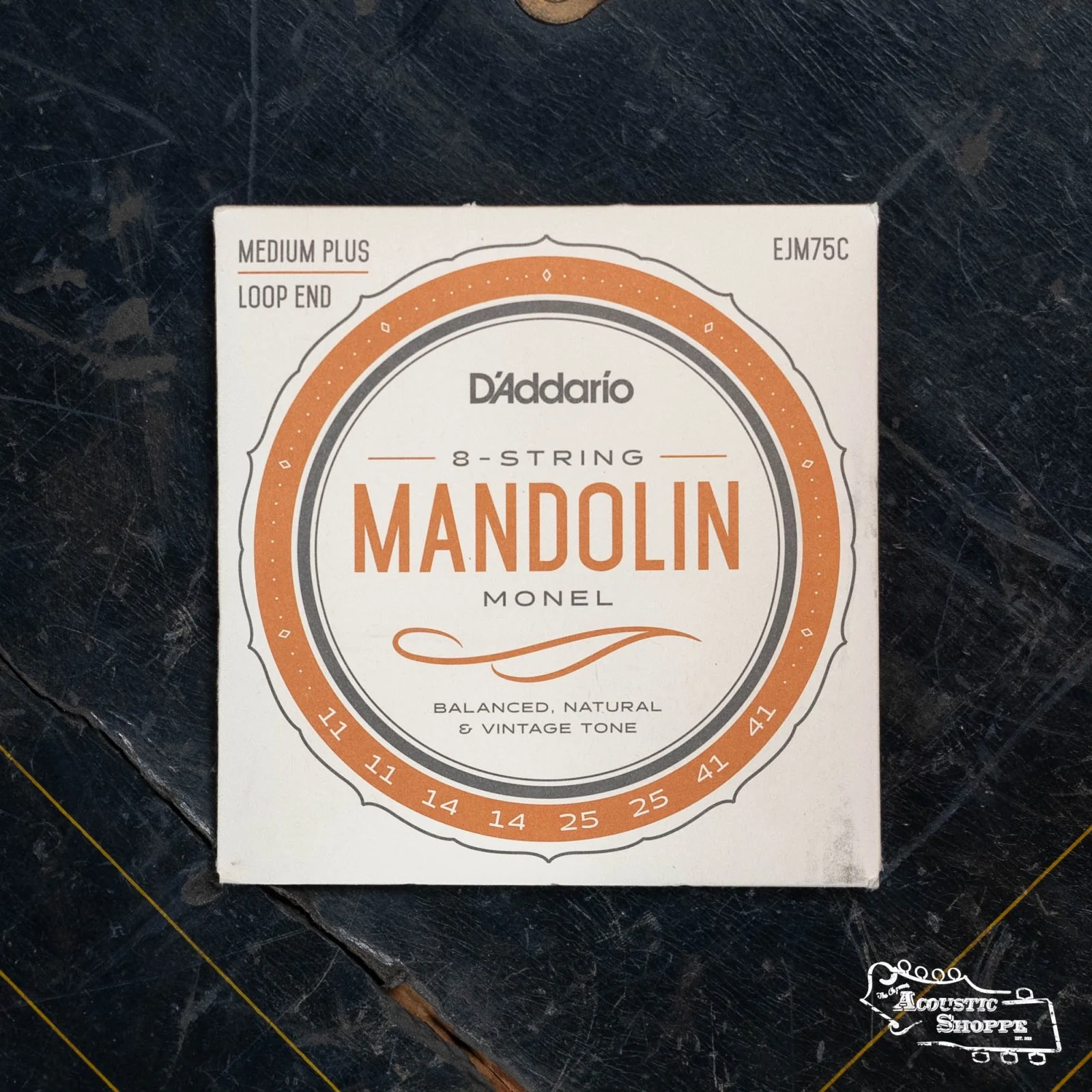 D'Addario EJM75C Monel Mandolin Strings, Medium Plus, 11-41 - Image 2