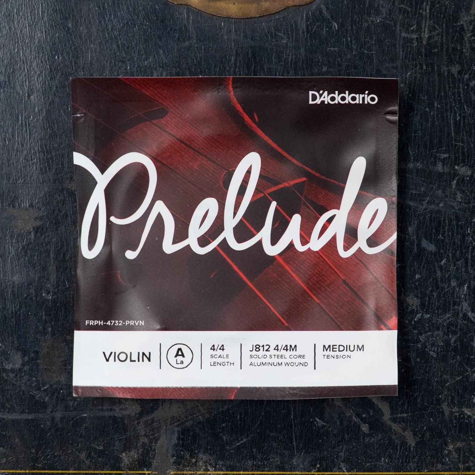 D'Addario J812 Prelude Violin Single A String Medium Tension