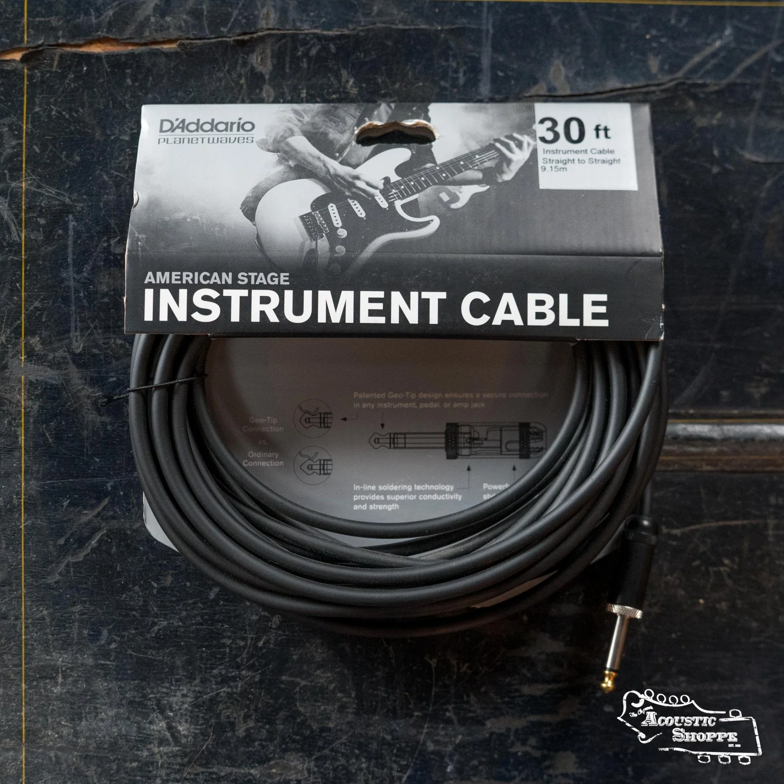 D'Addario PW-AMSG American Stage Instrument Cable 1/4" to 1/4" - Image 4