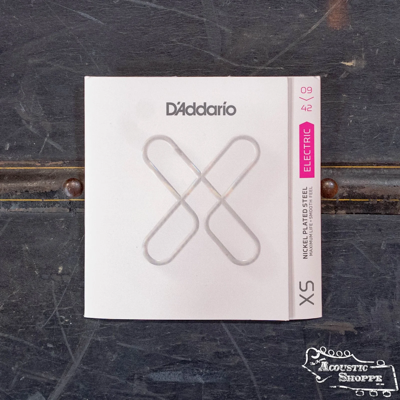 D'Addario XSE0942 XS Super Light Nickel Coated Electric Guitar Strings 09-42