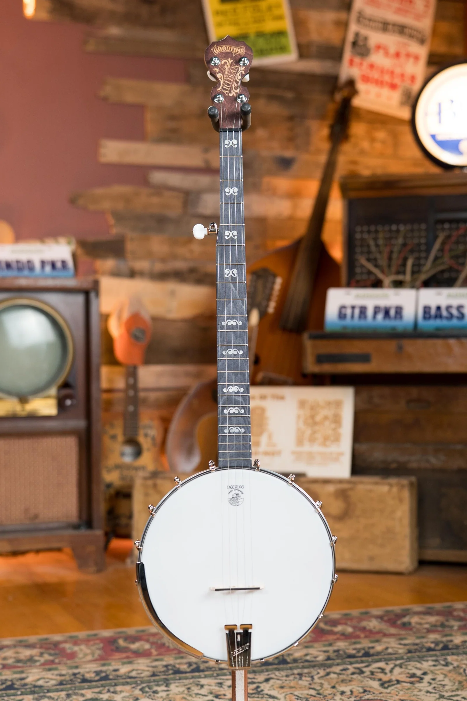 Deering Artisan Goodtime 5-String Openback Banjo #6251 - Image 7