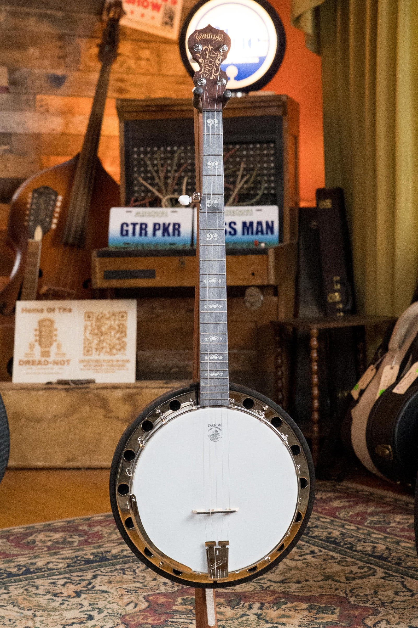 Deering Artisan Goodtime Special 5-String Resonator Banjo #3254 - Image 5
