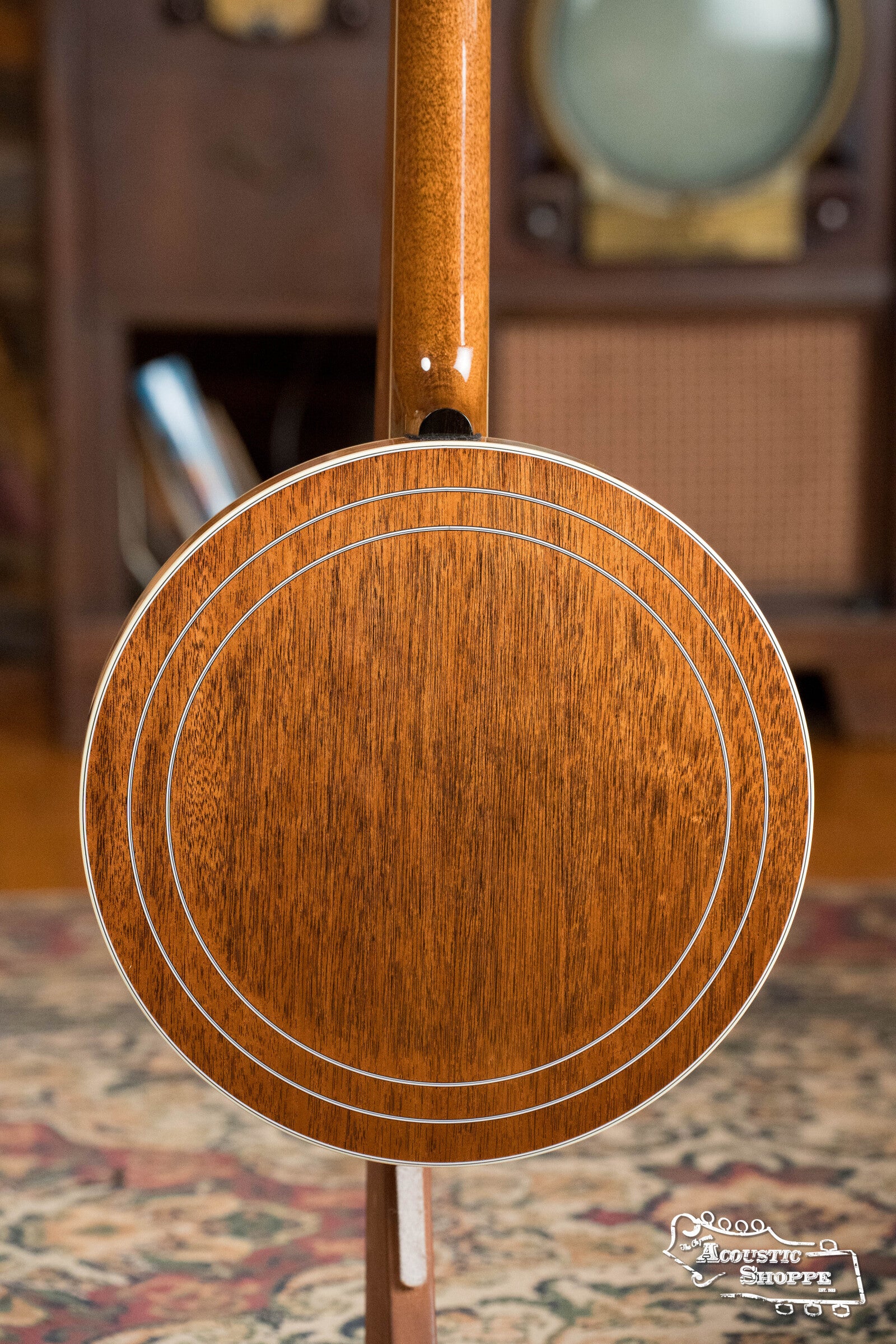 Deering Golden Wreath 5 String Resonator Banjo #AU47 - Image 11