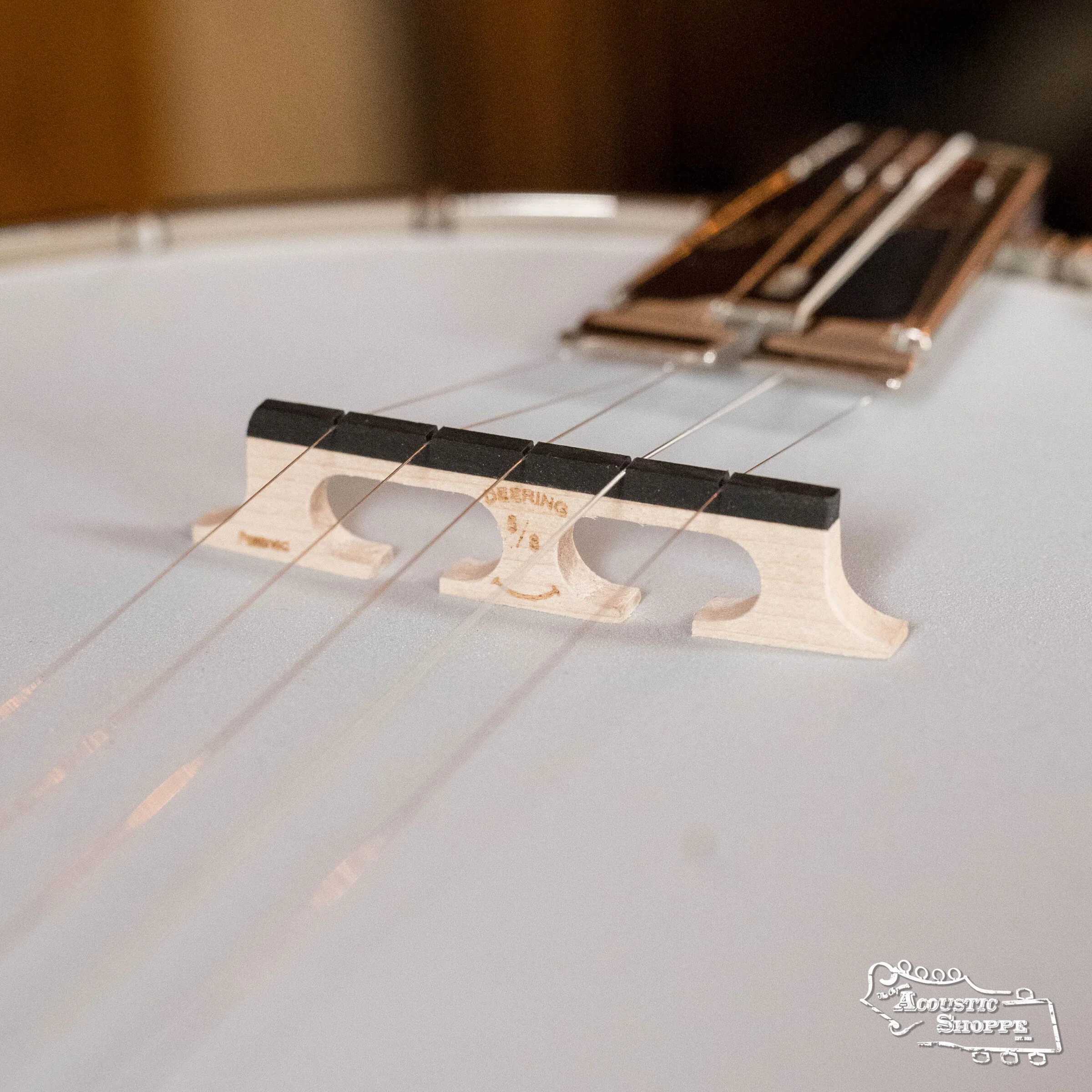 Deering Golden Wreath 5 String Resonator Banjo #AU47 - Image 15