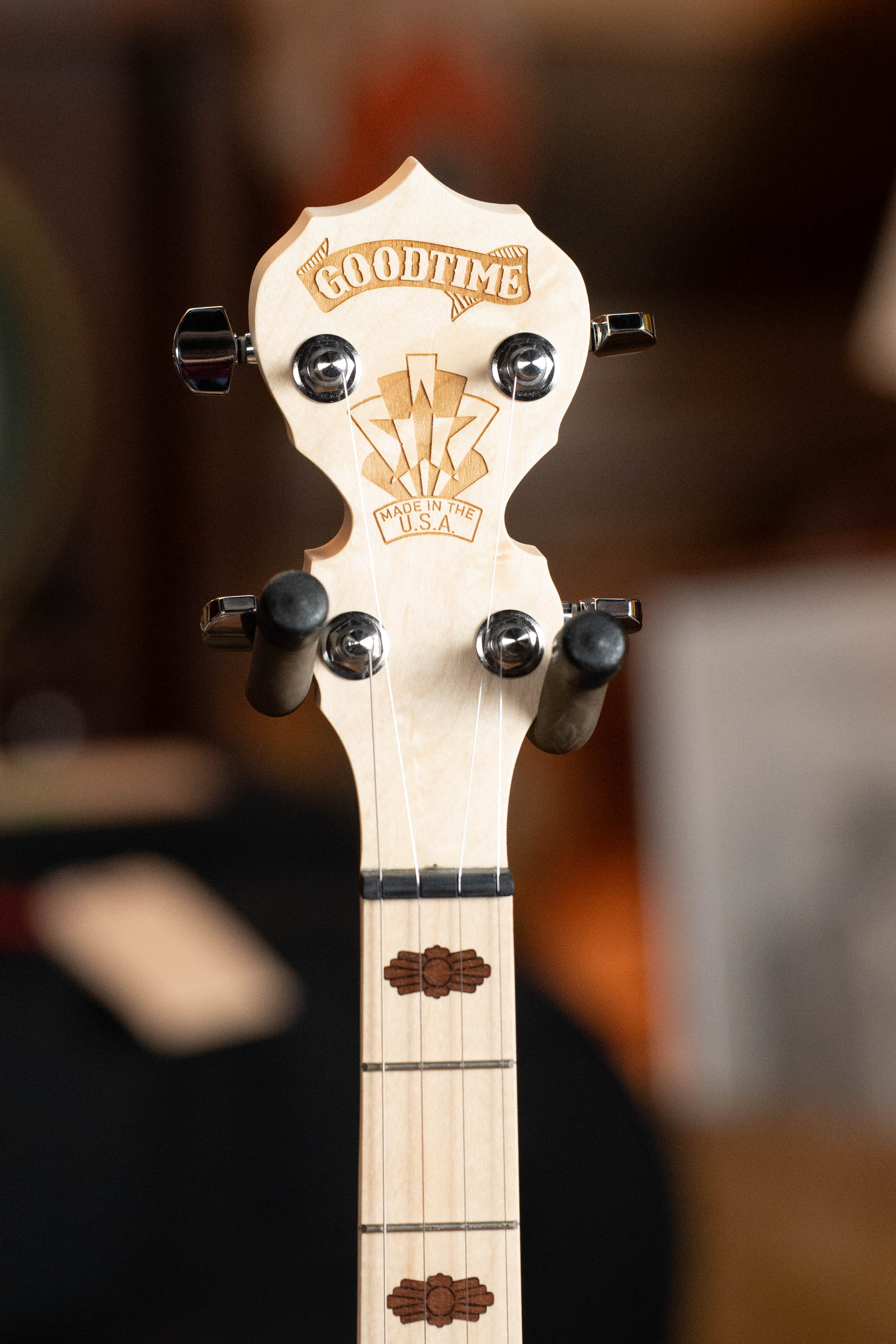 Deering Goodtime 5 String Open Back Banjo #7257 - Image 7