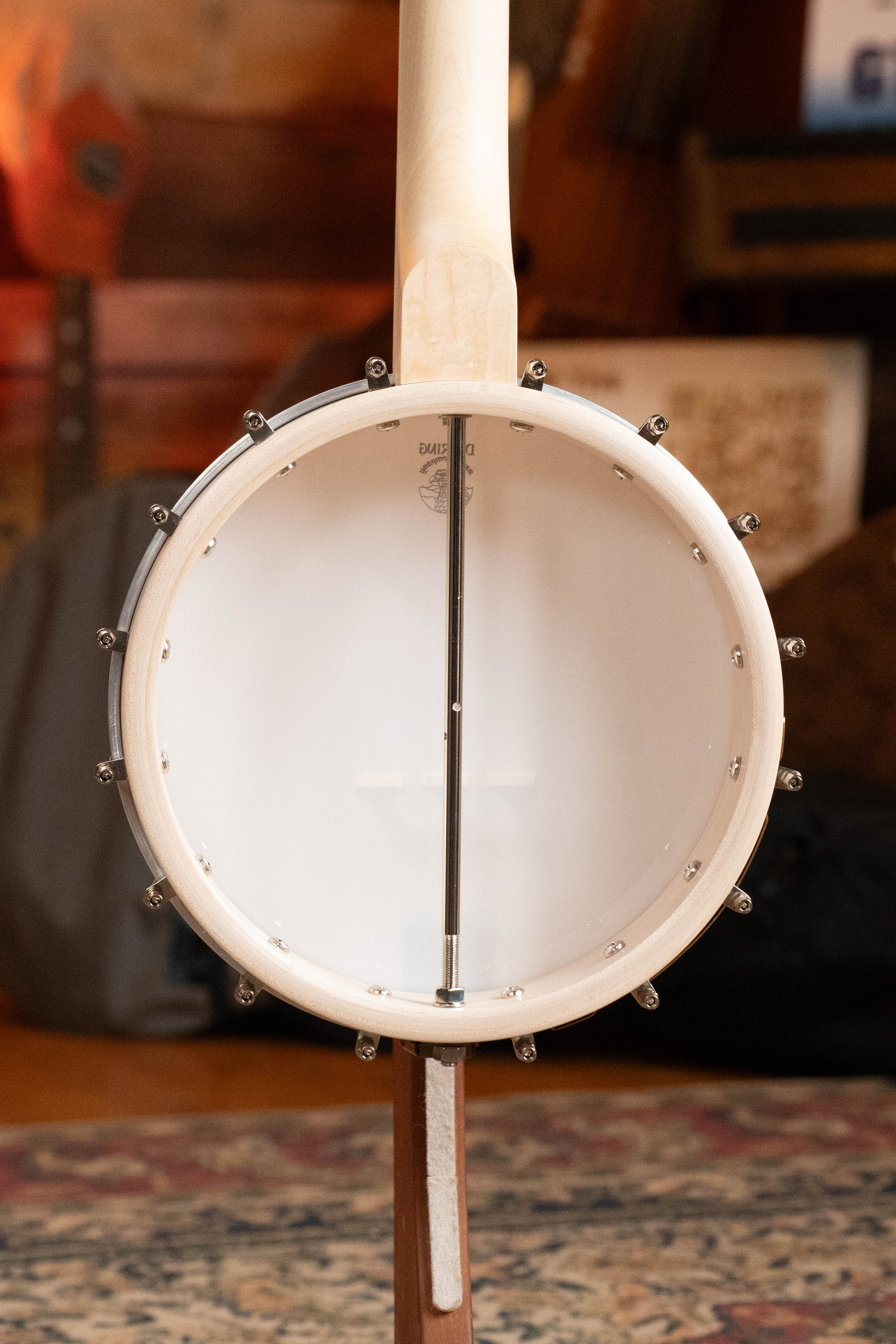 Deering Goodtime 5 String Open Back Banjo w/Spikes Installed #2514 - Image 9