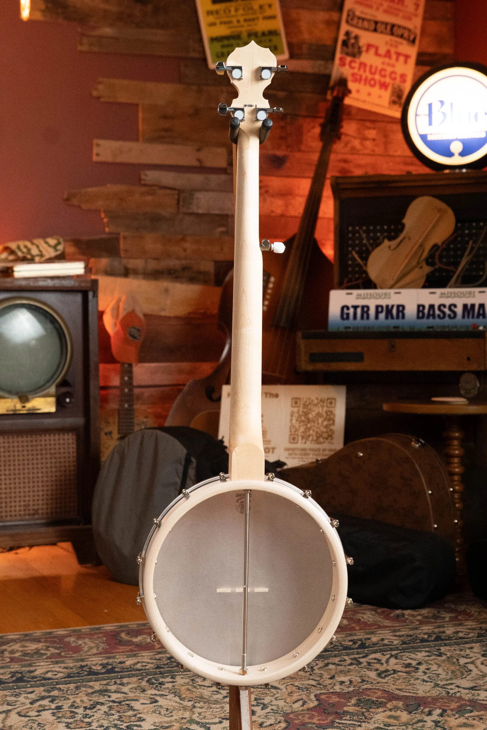 Deering Goodtime Americana 5-String Open Back Banjo w/Scooped Neck and Spikes Installed #3253 - Image 8