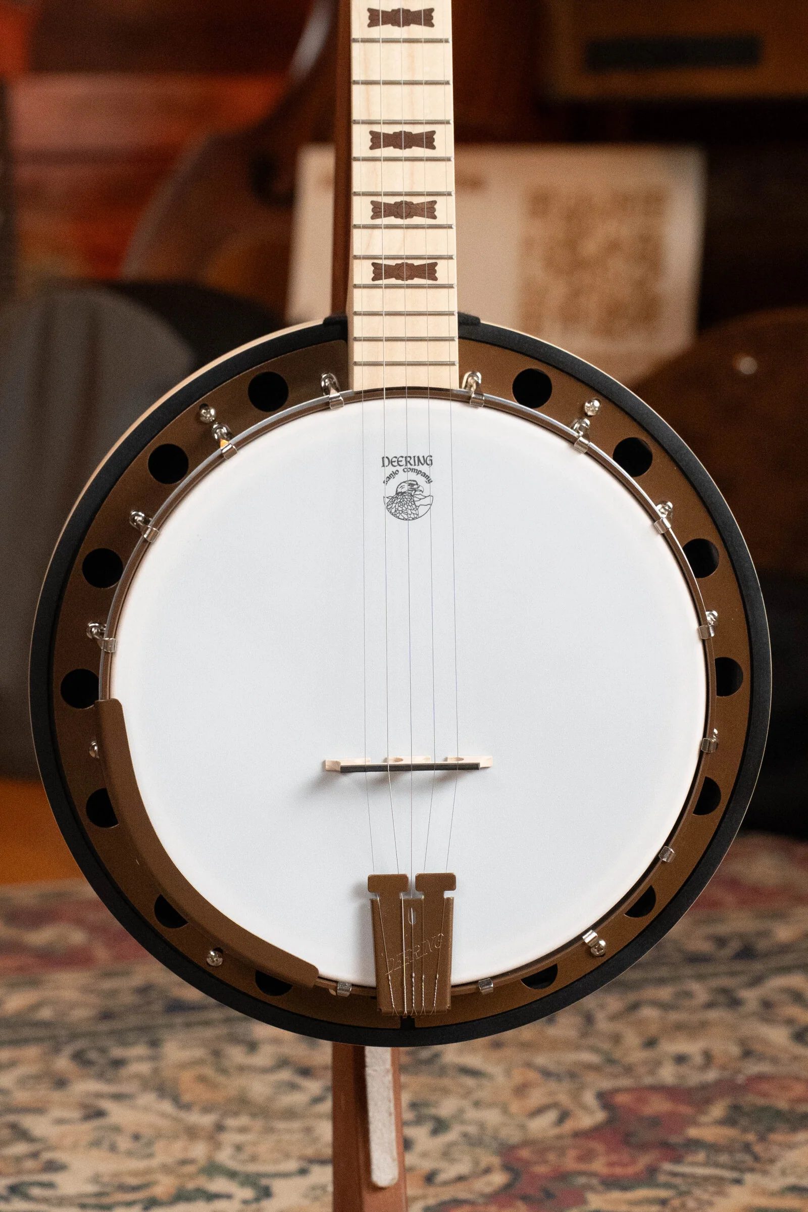 Deering Goodtime Two 5 String Resonator Banjo w/Spikes Installed #2515 - Image 5