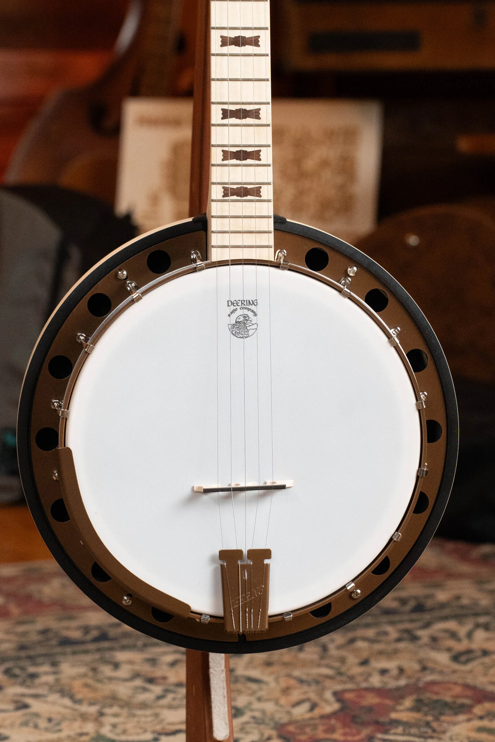 Deering Goodtime Two 5 String Resonator Banjo w/Spikes Installed #2516 - Image 5
