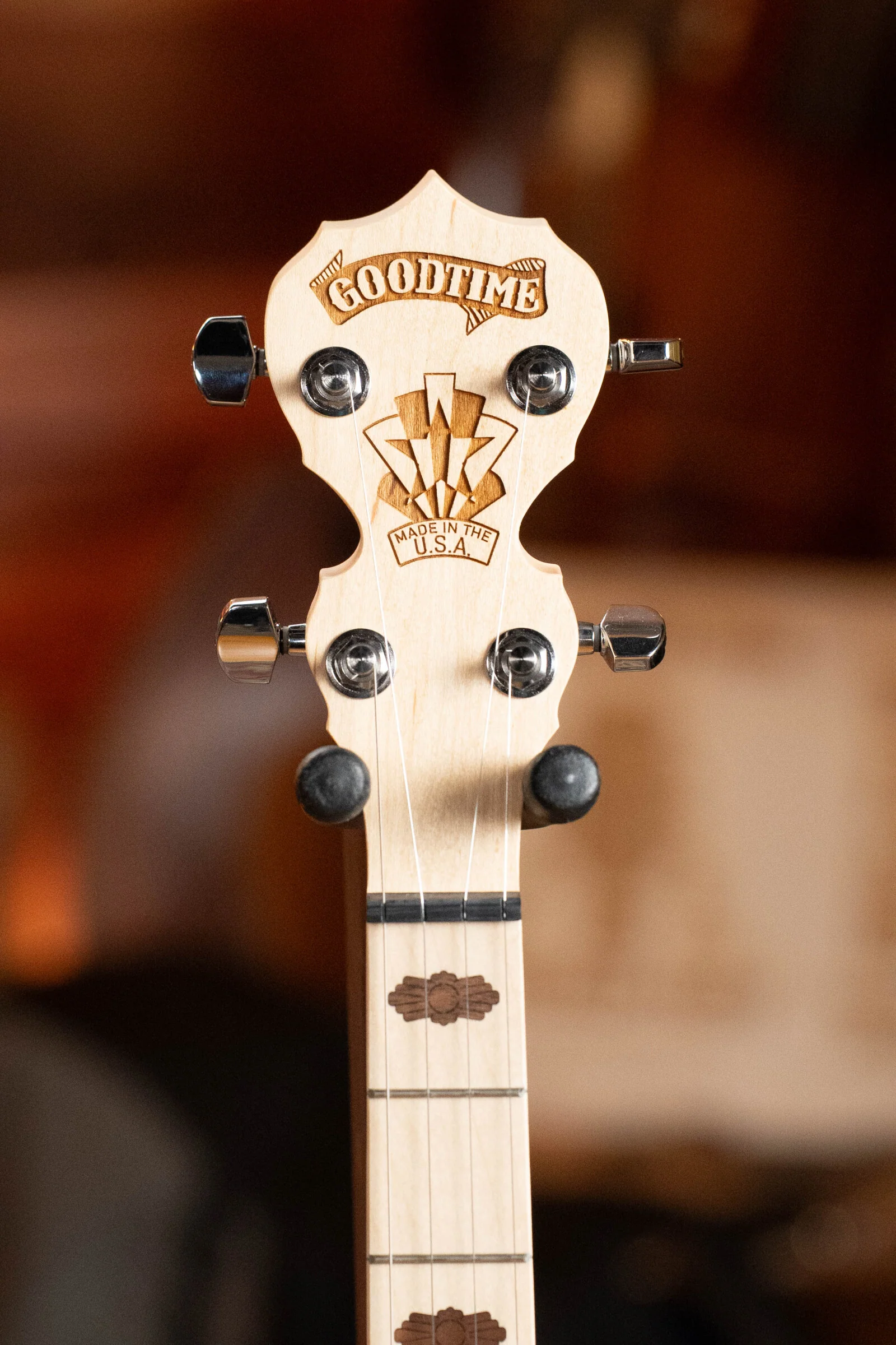 Deering Goodtime Two 5 String Resonator Banjo w/Spikes Installed #2516 - Image 7
