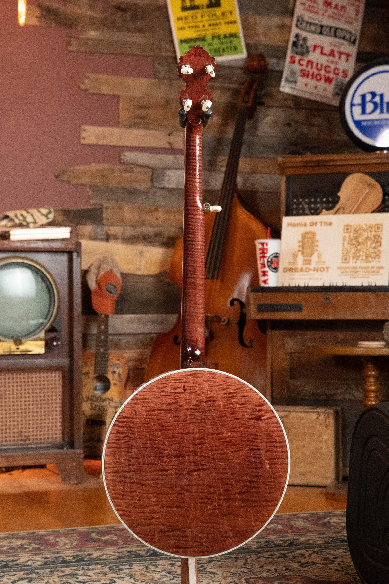 Deering Tenbrooks Saratoga Star 5 String Resonator Banjo w/Spikes Installed #0549 - Image 10