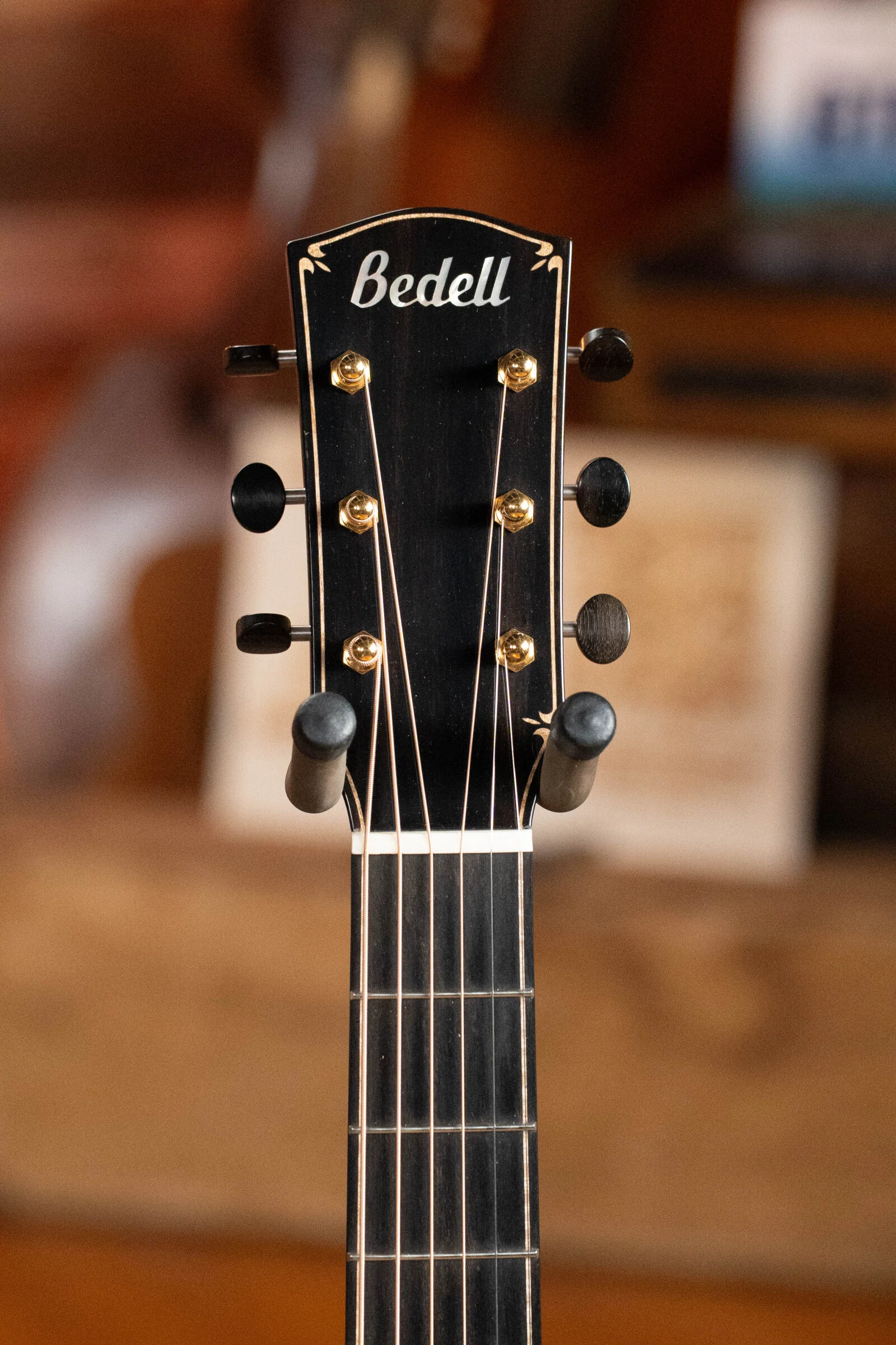 *Dread-Not Certified Used* Bedell Fireside Buckskin Redwood/Cocobolo Parlor Guitar w/LR Baggs Electronics #3001 - Image 10