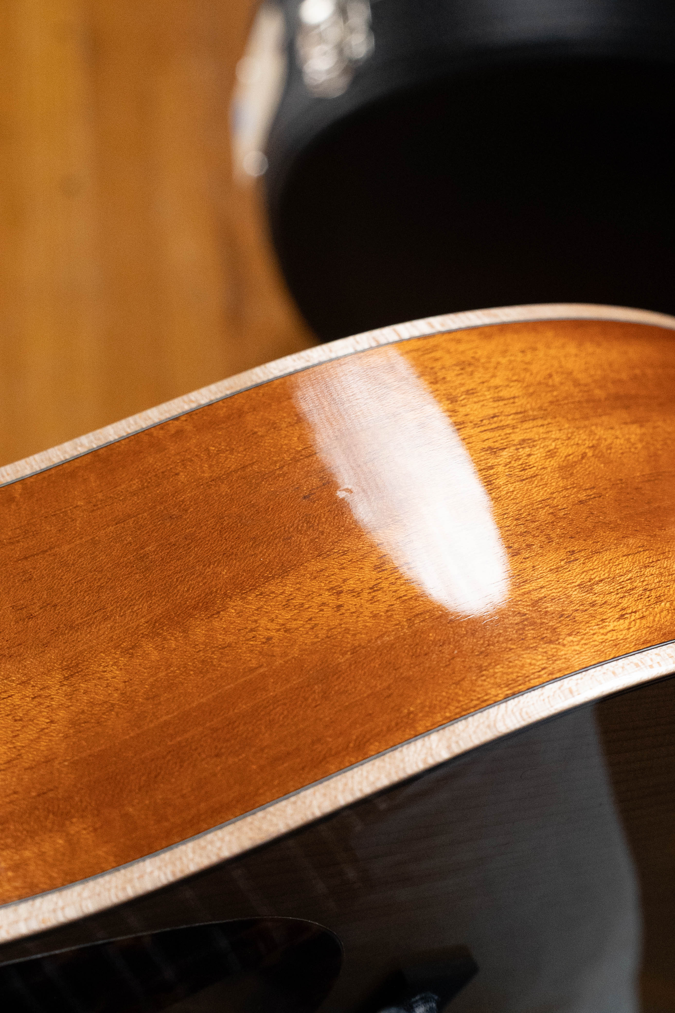 *Dread-Not Certified Used* Boucher BG-41-G Bluegrass Goose Series Gold Torrefied Adirondack/Mahogany OM Guitar w/K&K Pickup #1015 - Image 18