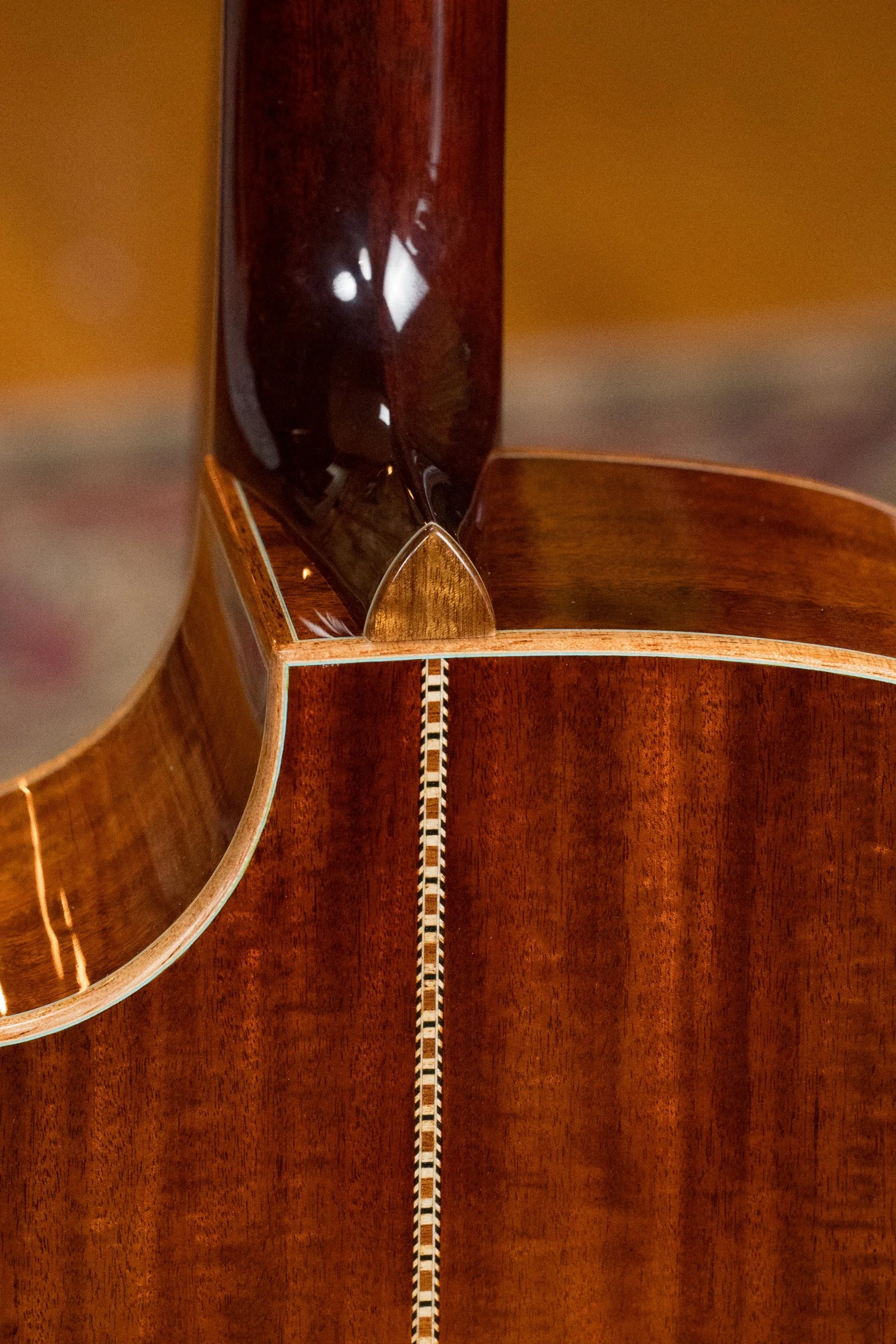Eastman AC522CE-GB European Spruce/Mahogany Goldburst Grand Auditorium Guitar w/LR Baggs Pickup #3849 - Image 13