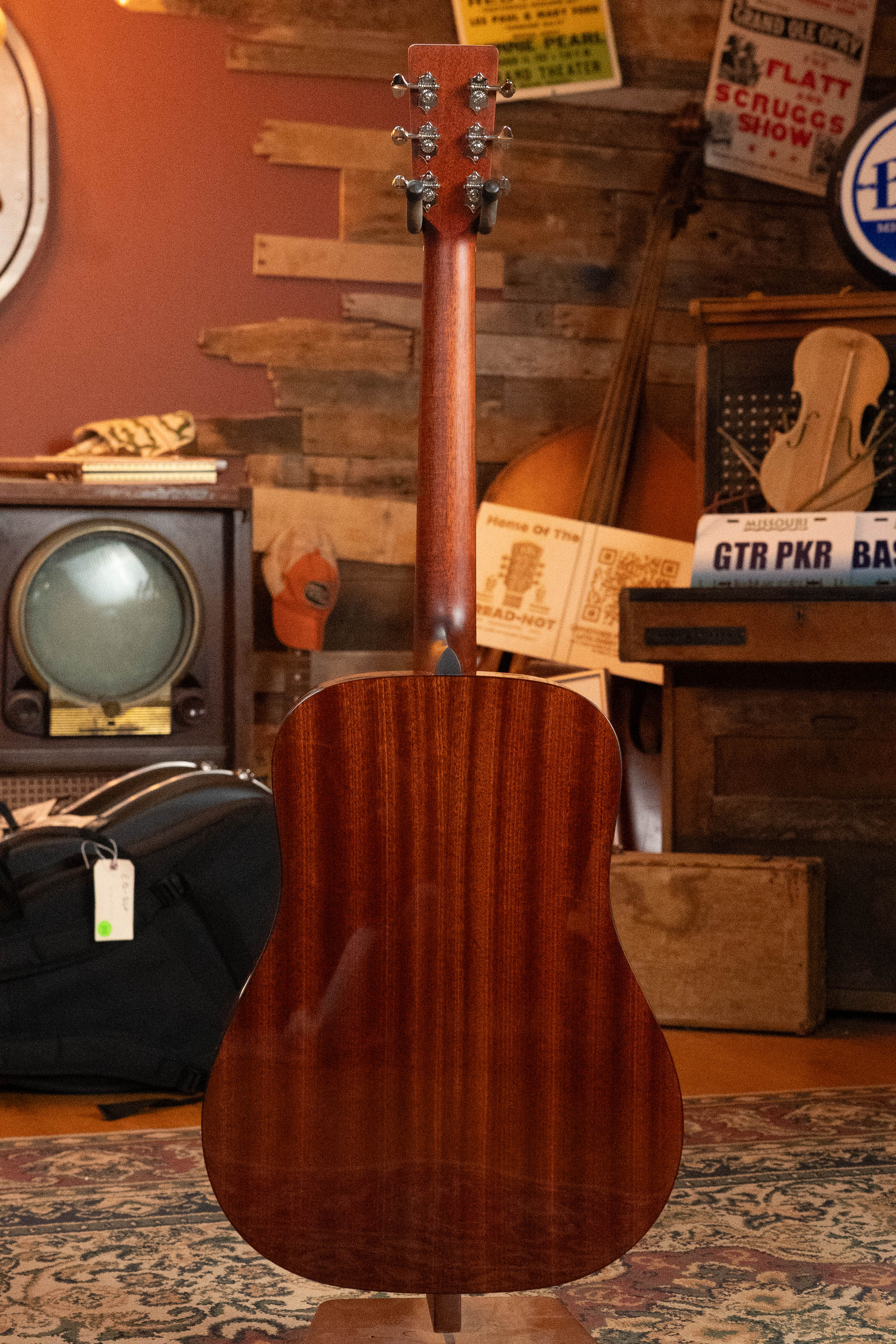 Eastman E1D-DLX Sitka/Sapele Dreadnought Guitar w/Fishman Pickup #6444 - Image 9