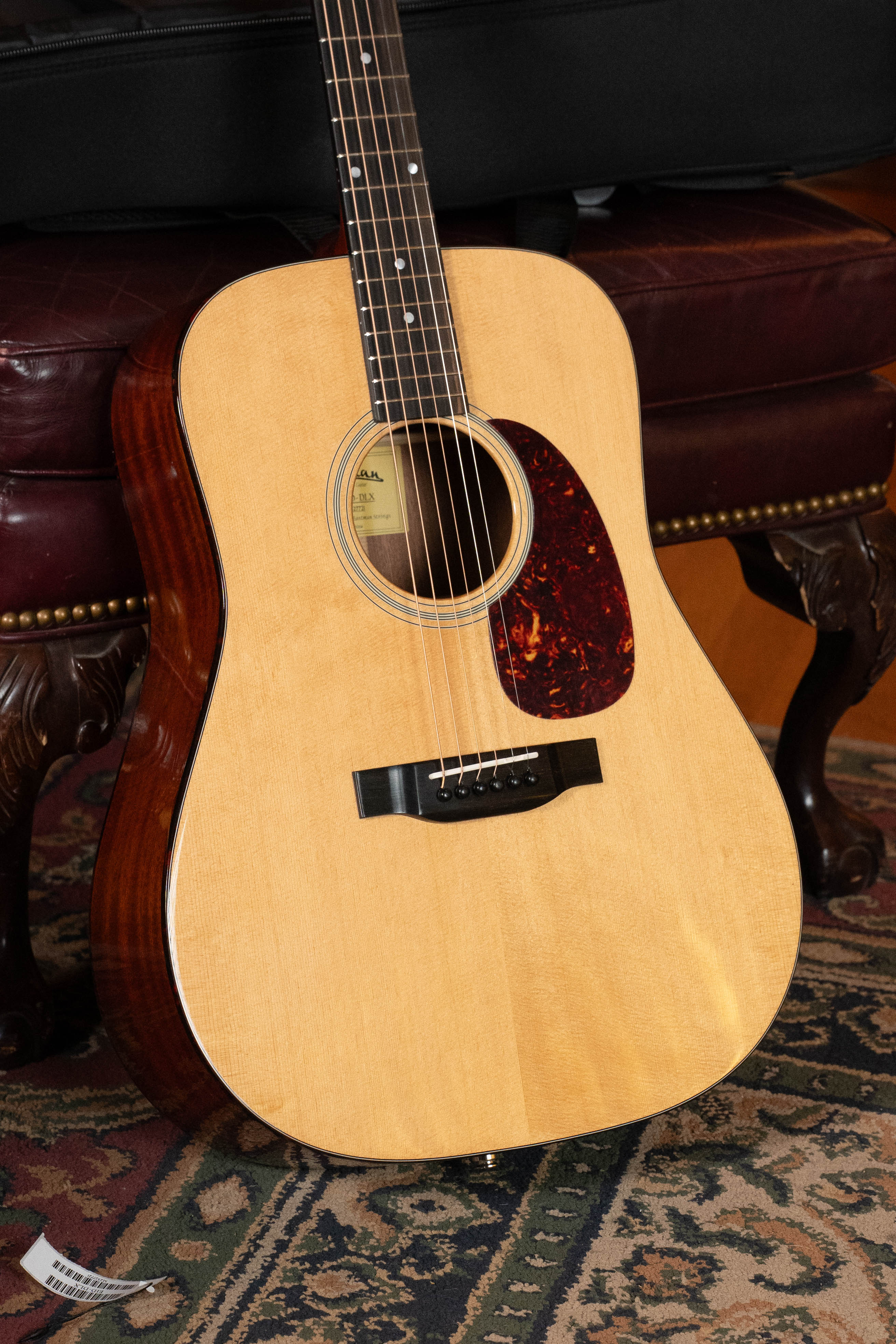 Eastman E1D-DLX Sitka/Sapele Dreadnought Guitar w/Fishman Pickup #7721 - Image 2