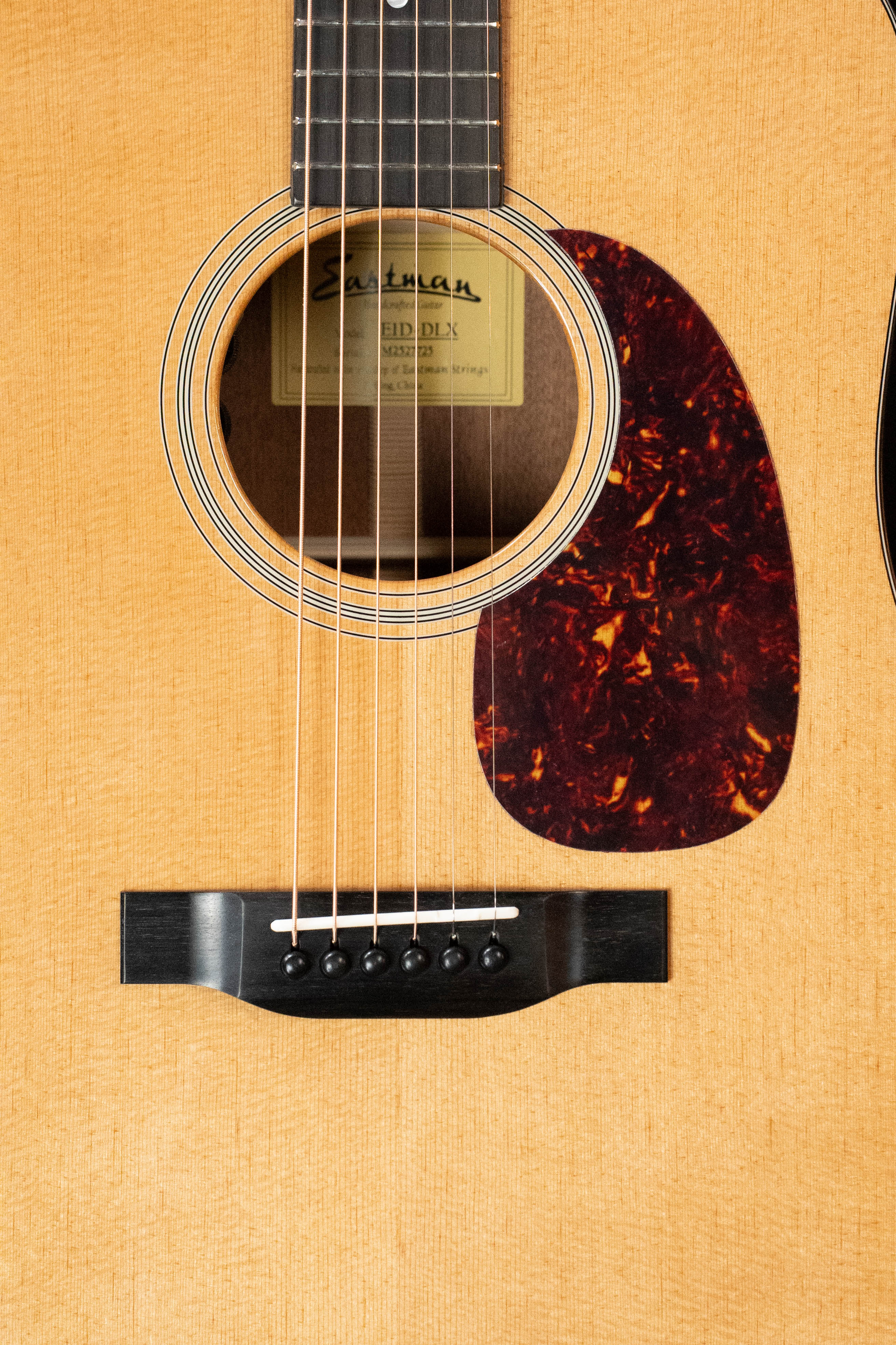 Eastman E1D-DLX Sitka/Sapele Dreadnought Guitar w/Fishman Pickup #7725 - Image 3