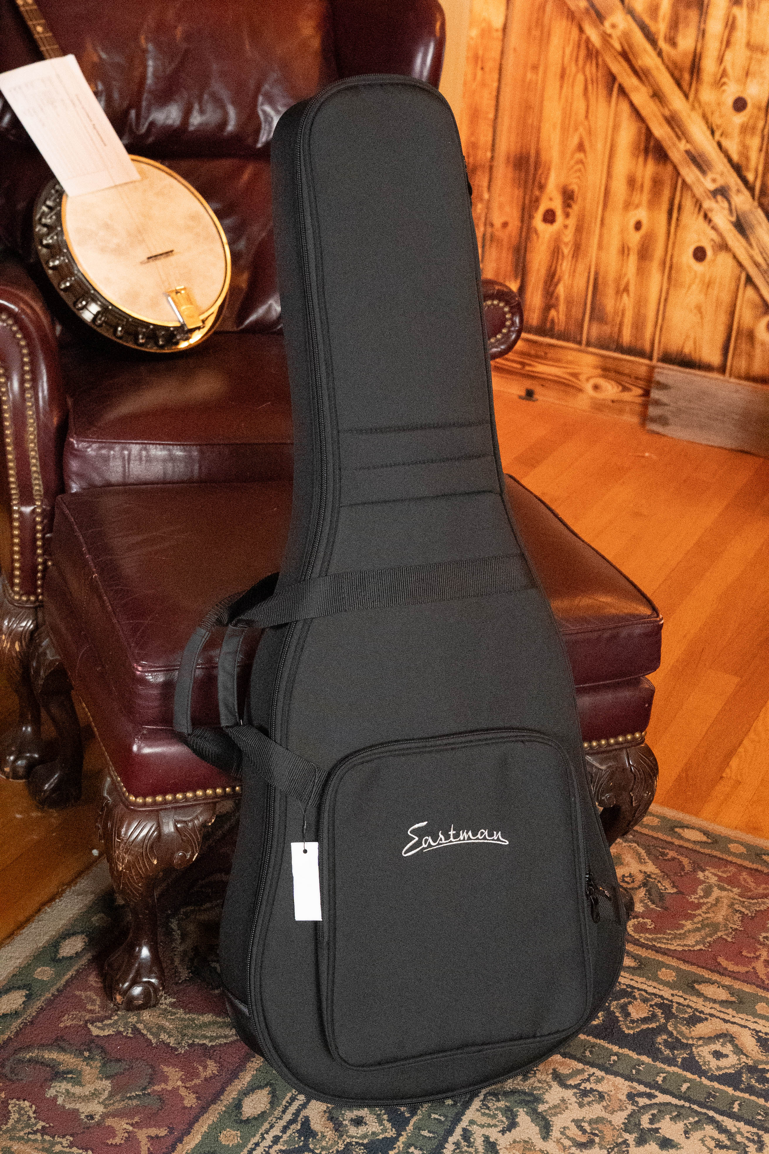 Eastman E1D-DLX Sitka/Sapele Dreadnought Guitar w/Fishman Pickup #7728 - Image 13